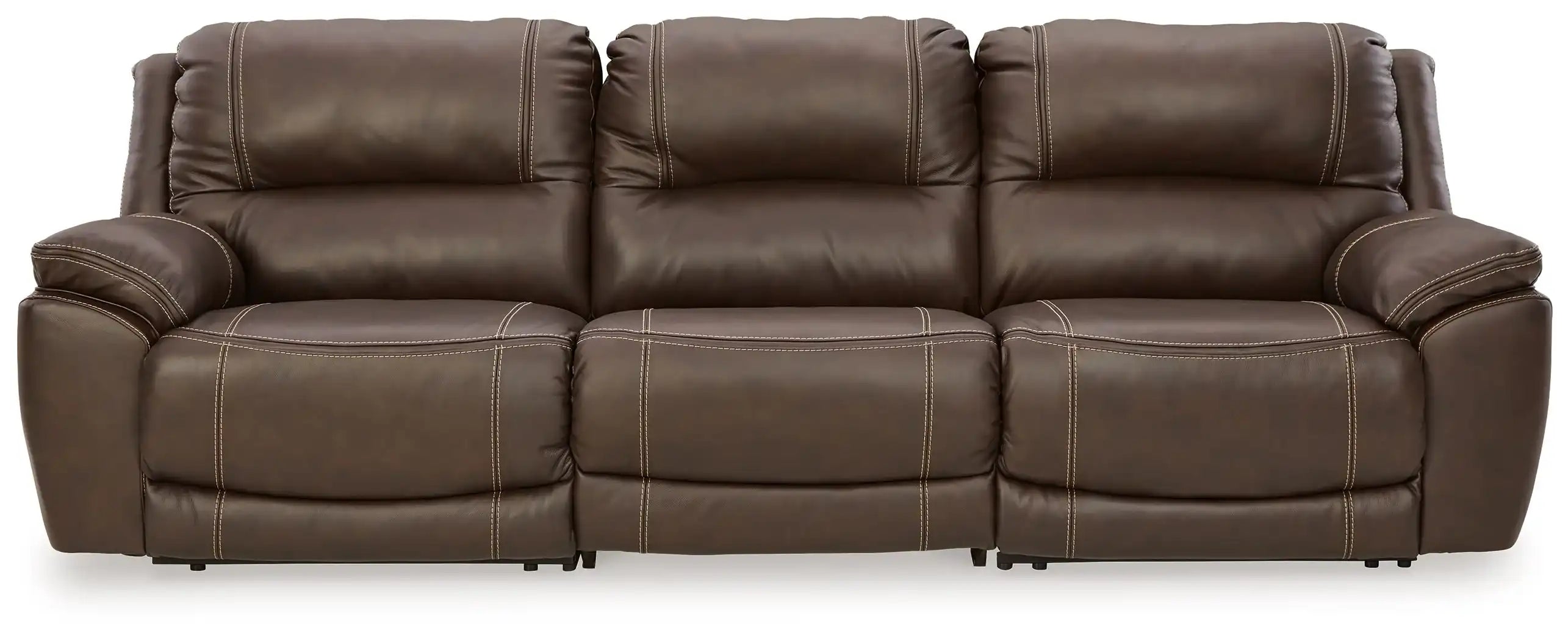 Dunleith - Power Reclining Sectional - Best Buy Furniture