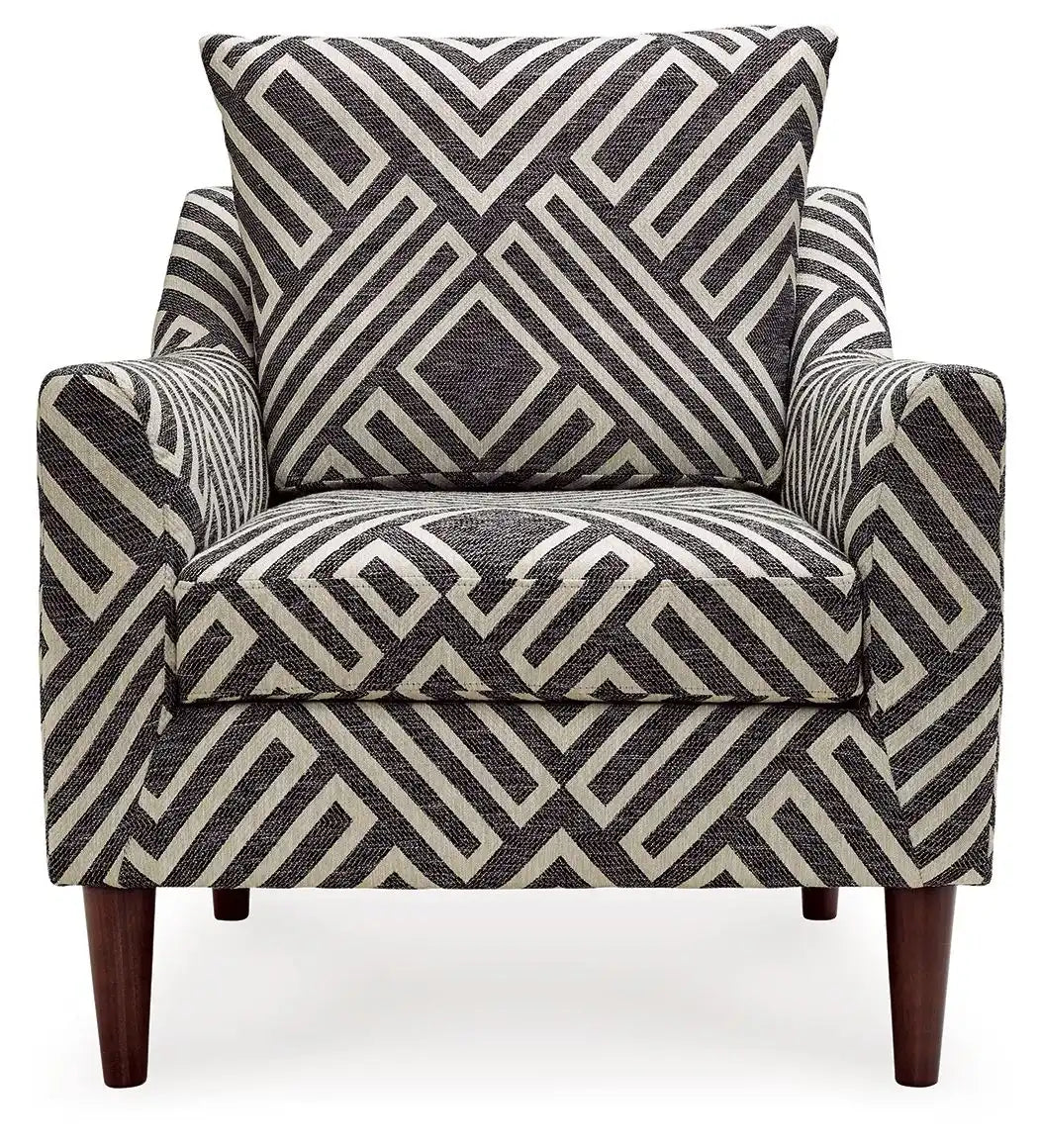 Morrilton Next-Gen Nuvella - Accent Chair - Natural / Charcoal - Best Buy Furniture