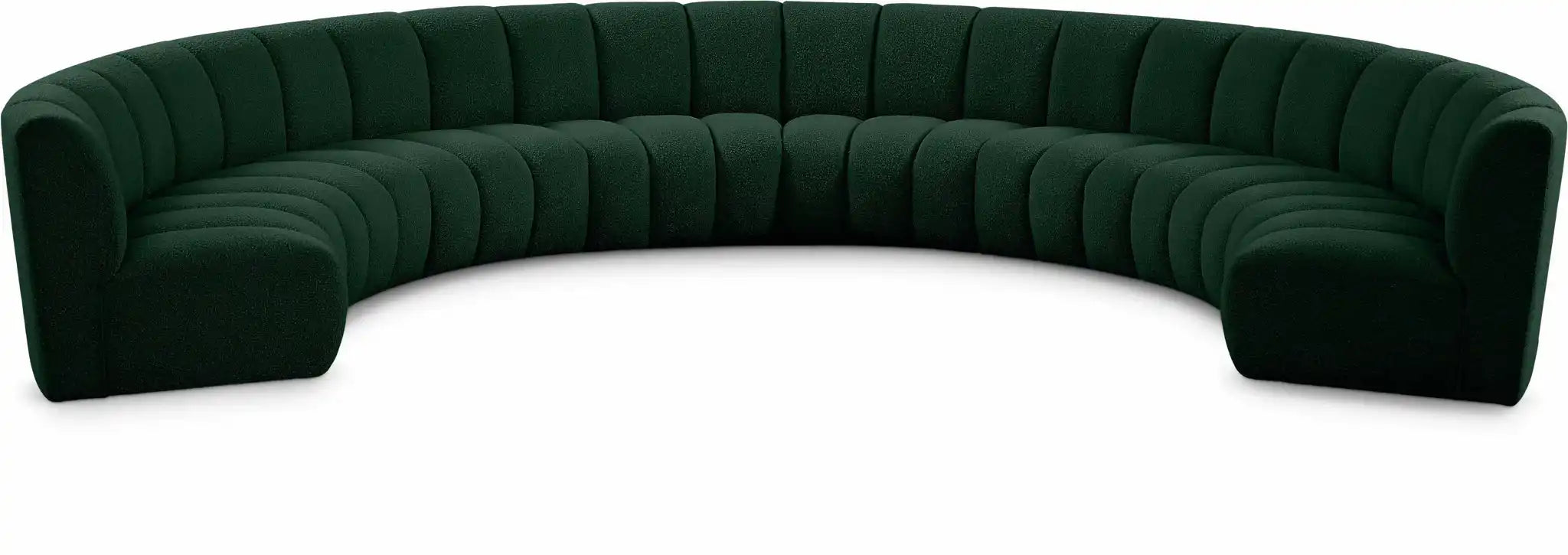 Infinity - 8 Piece Boucle Modular Sectional - Best Buy Furniture