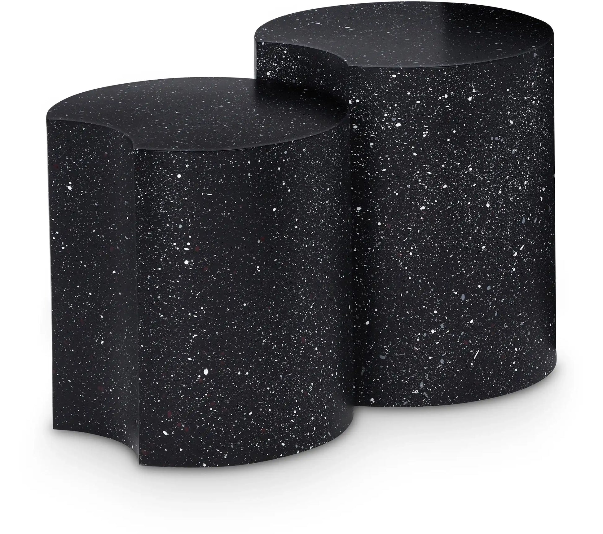 Dimple - Modular End Table - Terazzo Finish - Best Buy Furniture