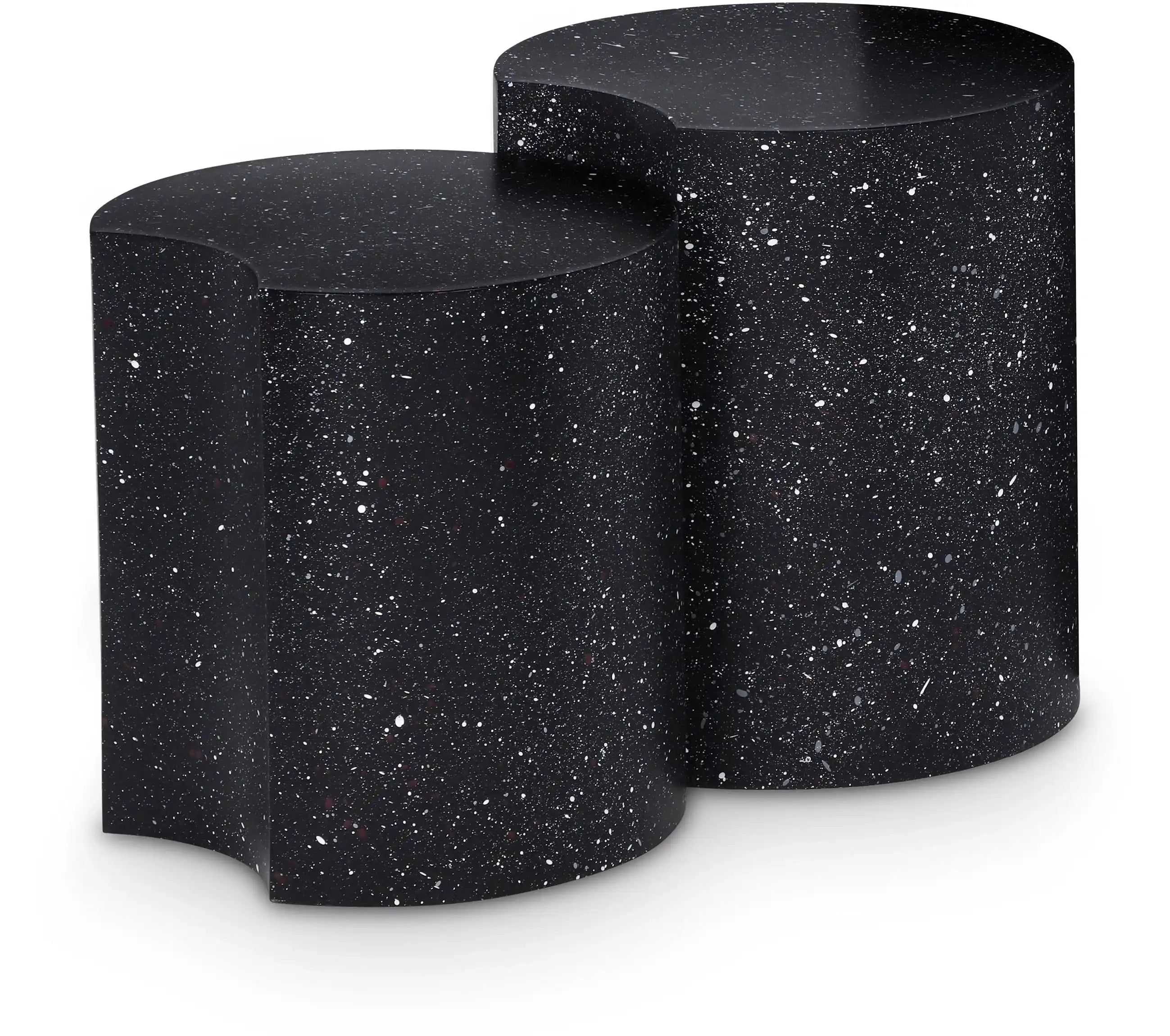 Dimple - Modular End Table - Terazzo Finish - Best Buy Furniture