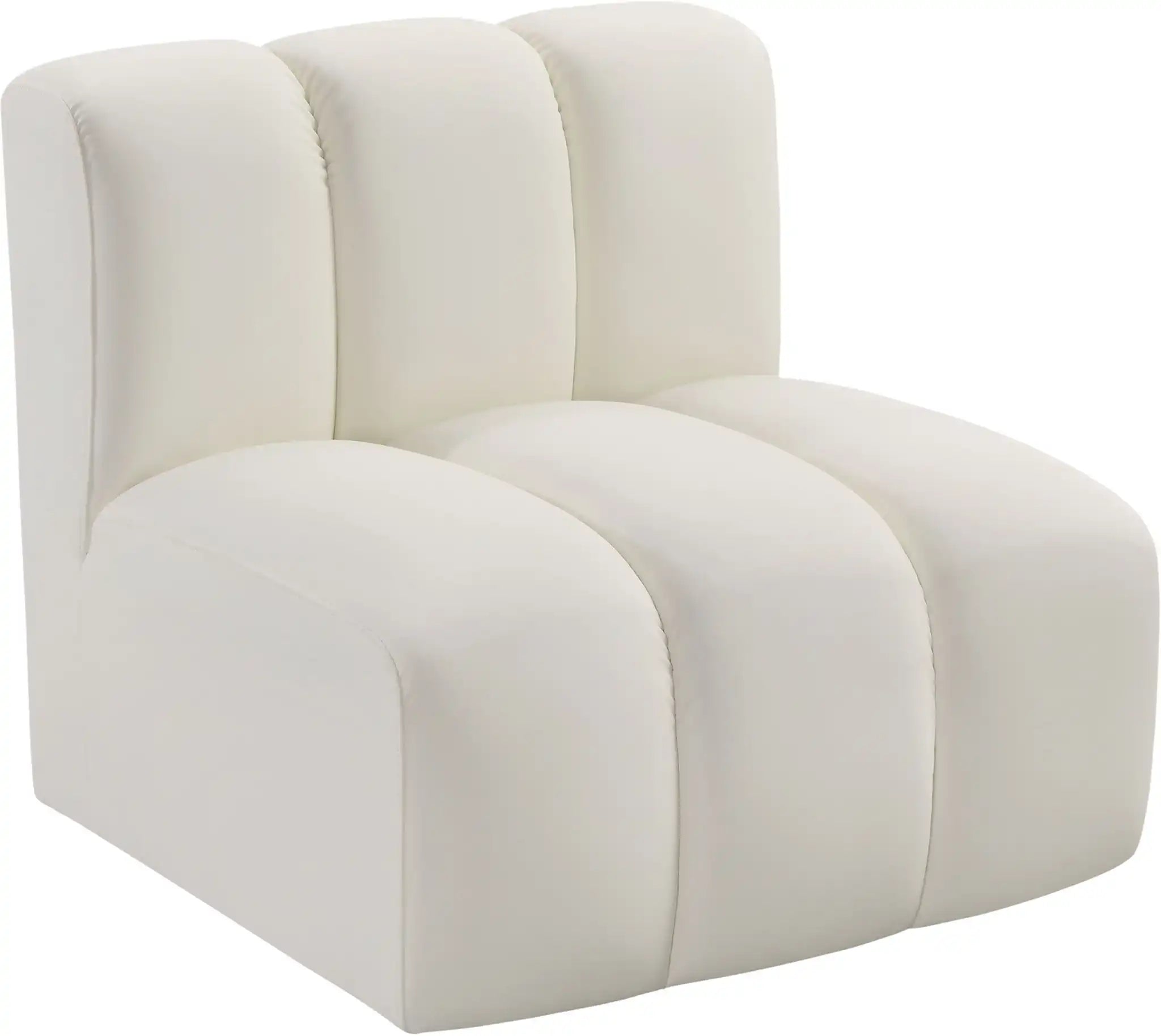 Arc - Faux Leather Straight Chair