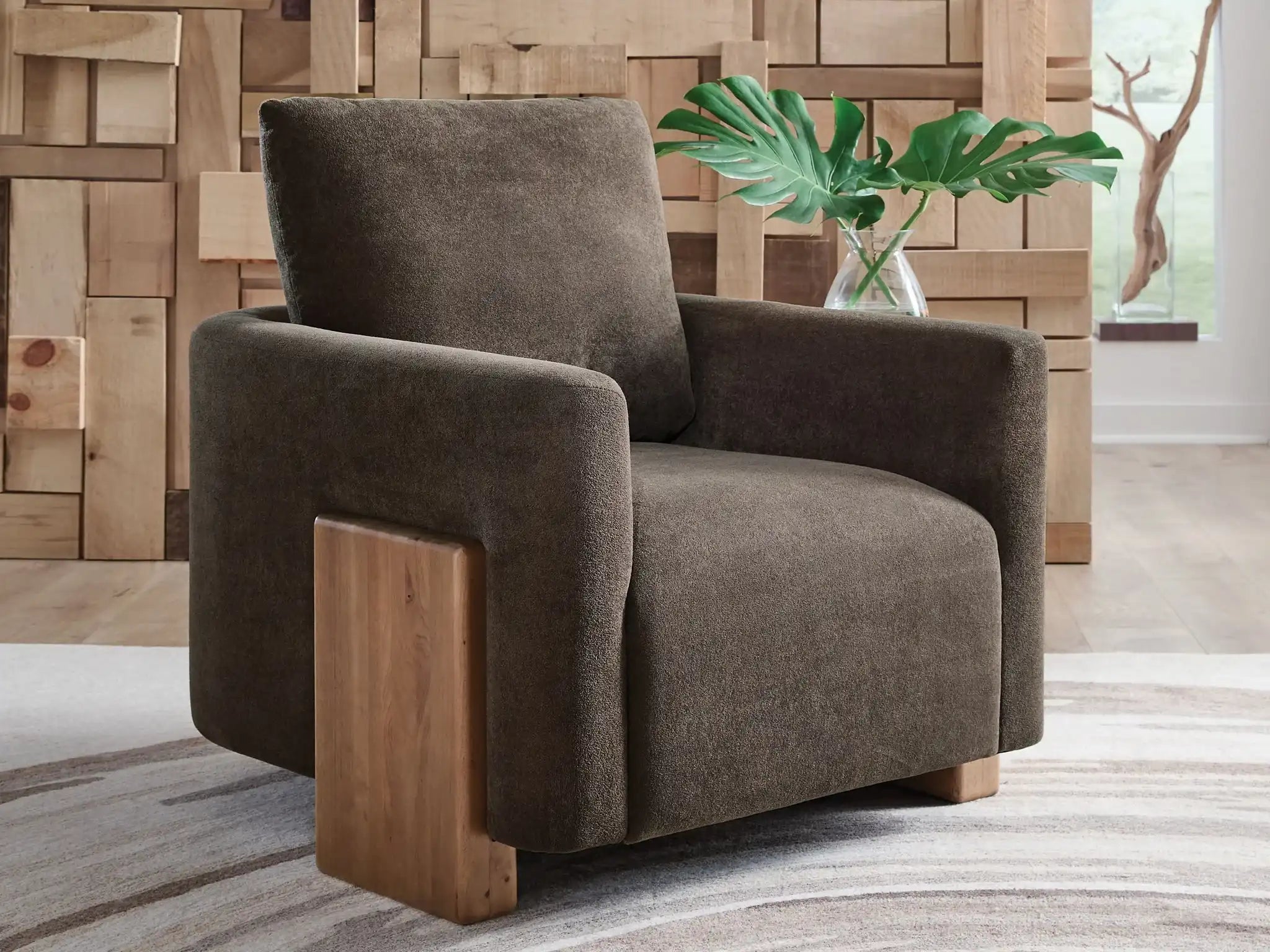 Dairlett - Accent Chair - Brown - Best Buy Furniture