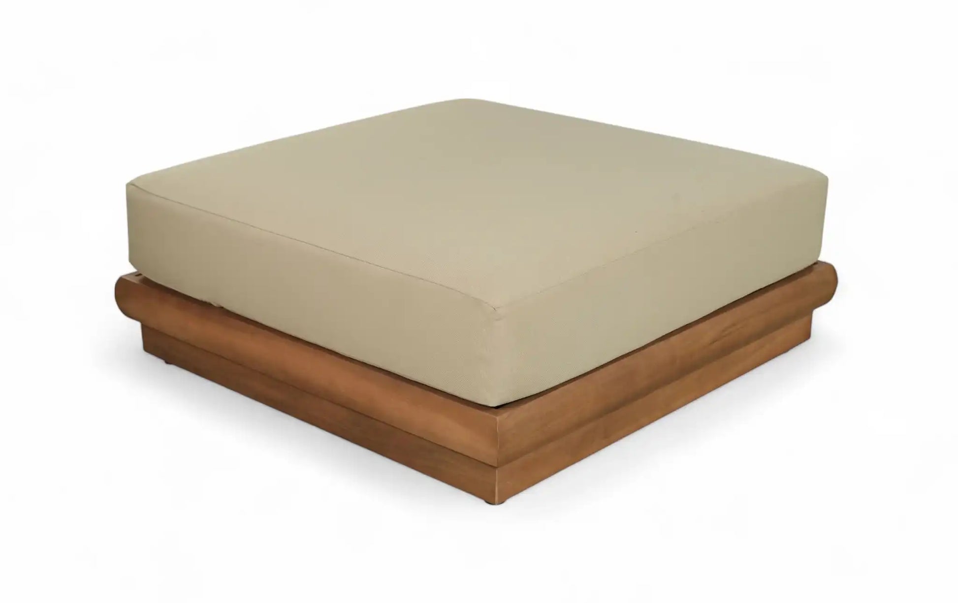Mirella - Water Resistant Fabric Upholstered Outdoor Patio Modular Ottoman - Best Buy Furniture
