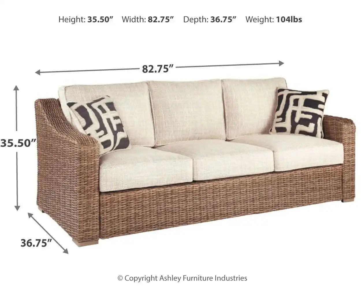 Beachcroft - Sofa With Cushion - Best Buy Furniture