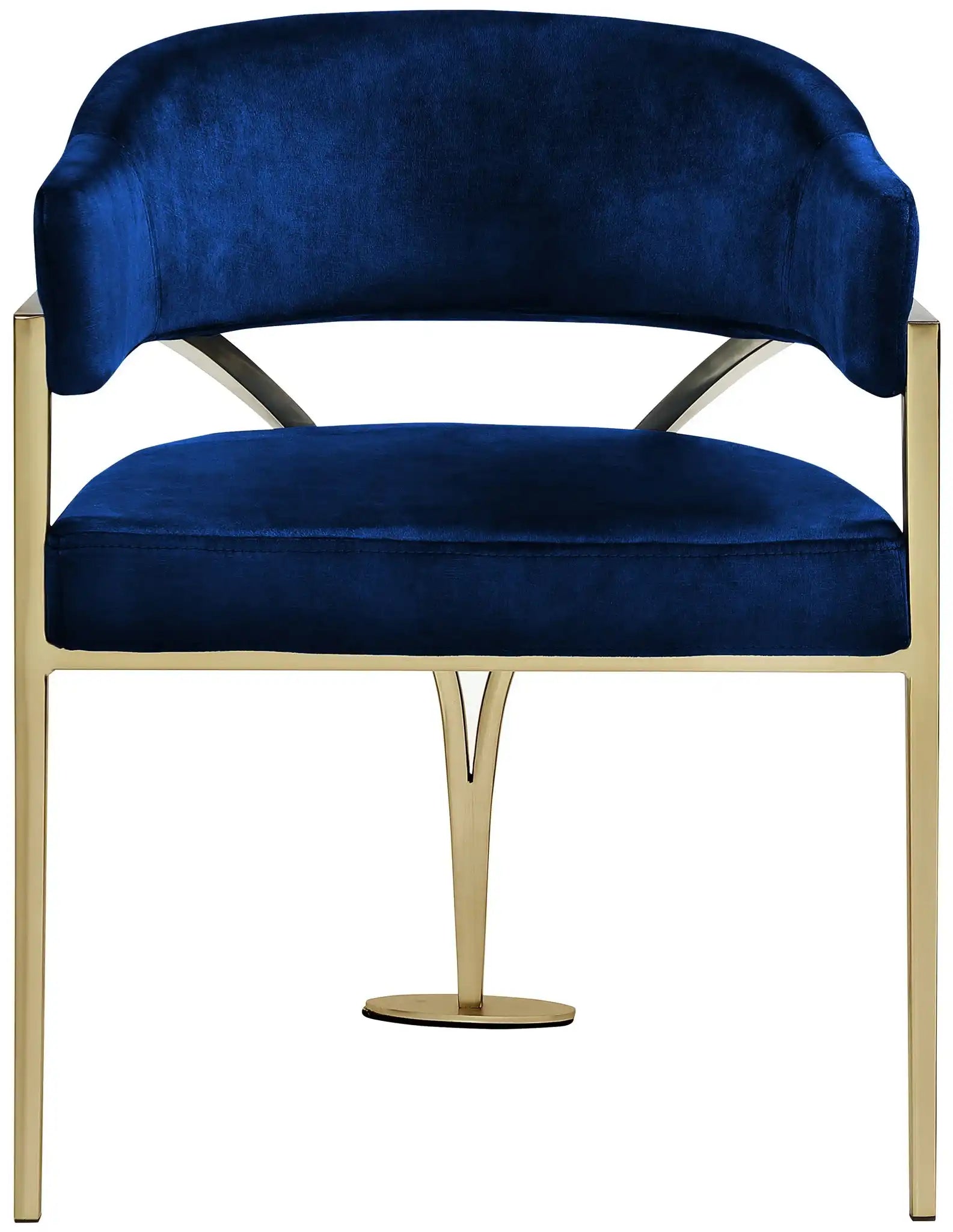 Madelyn - Dining Chair (Set of 2) - Brushed Brass
