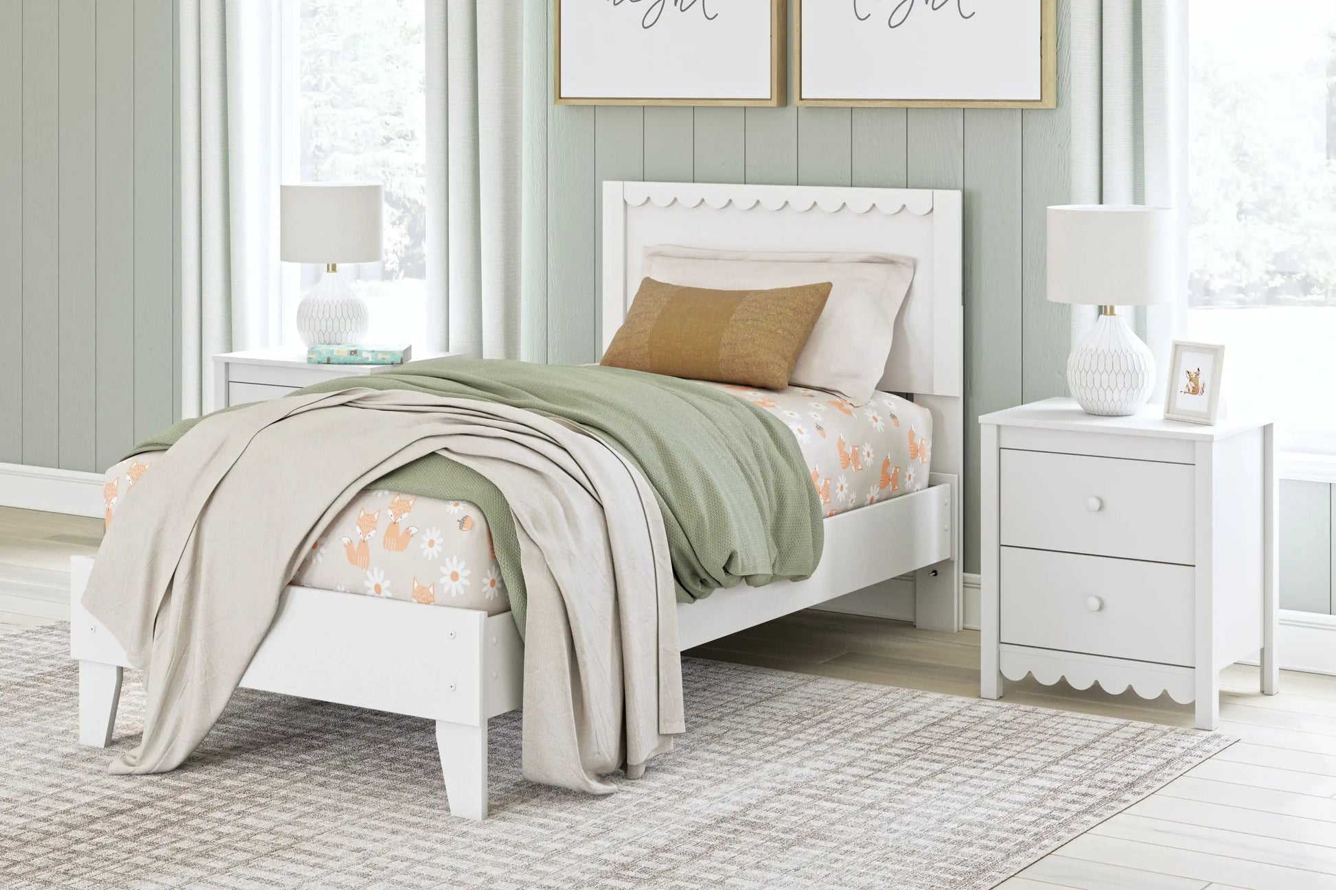 Hallityn - Panel Platform Bed - Best Buy Furniture