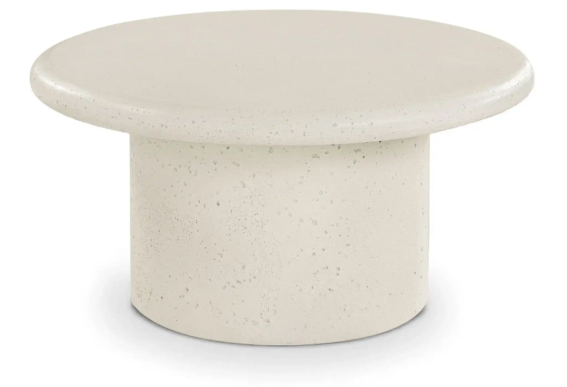 Emara - Concrete And Fiberglass Indoor / Outdoor Coffee Table - Best Buy Furniture