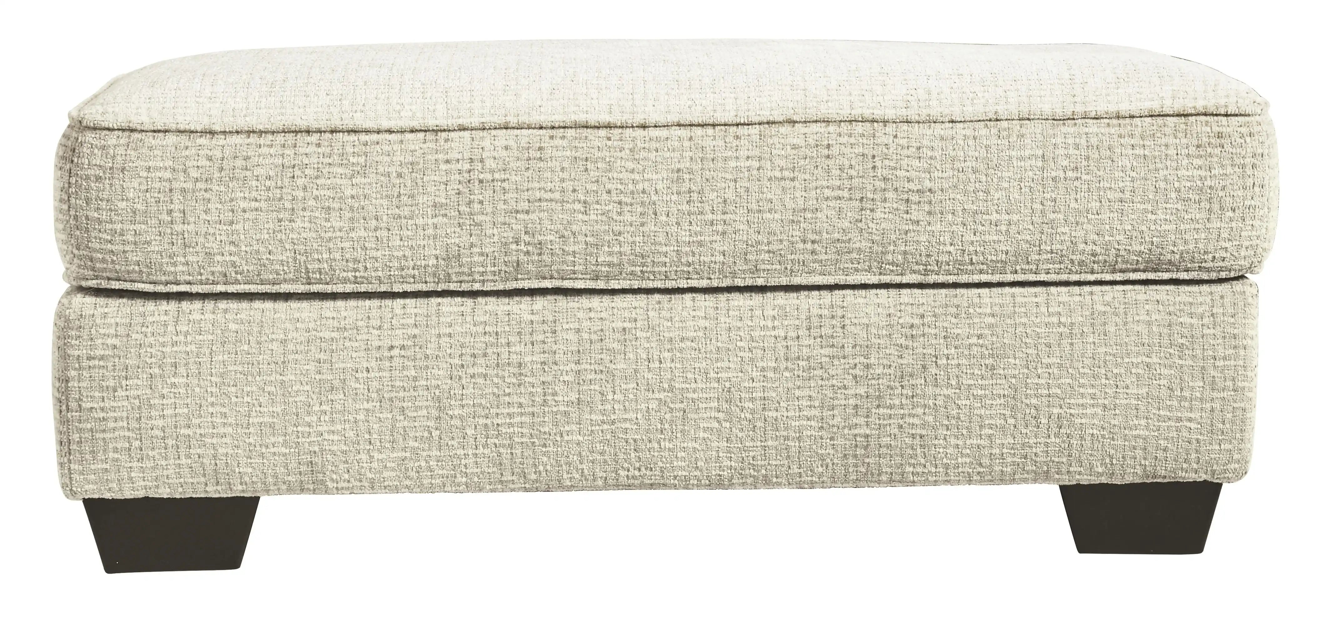 Monaghan - Ottoman - Sandstone - Best Buy Furniture