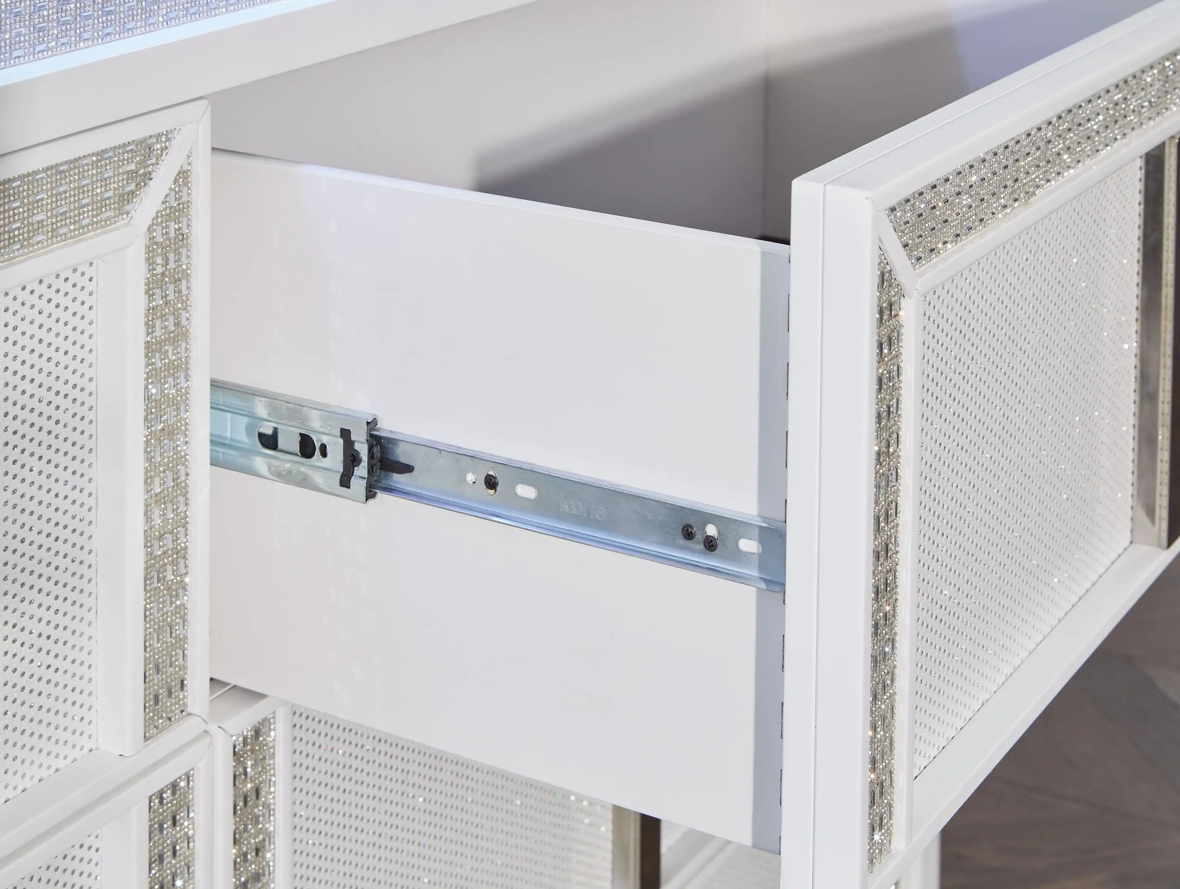 Chalanna - Dresser And Mirror - White - Best Buy Furniture