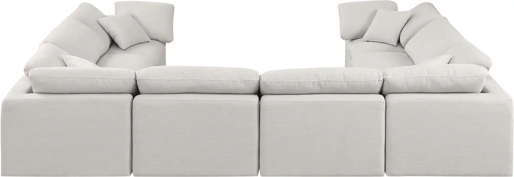 Indulge - Linen 8 Piece Modular Sectional