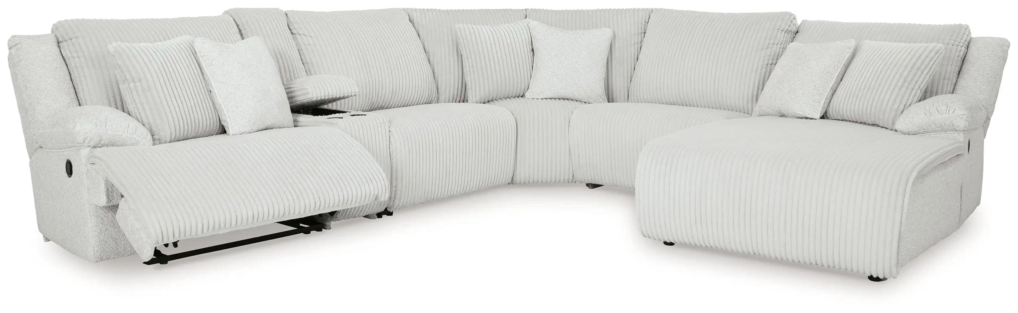 Top Tier - Reclining Sectional - Best Buy Furniture