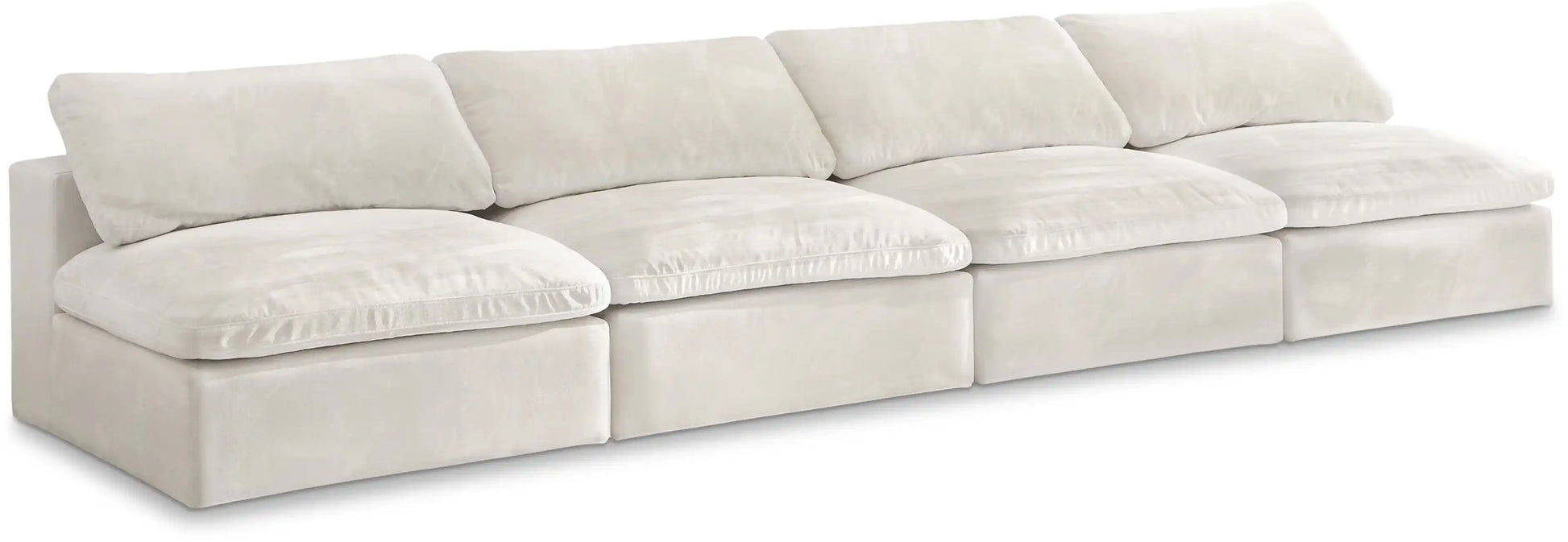 Cozy - Modular Armless 4 Seat Sofa - Best Buy Furniture