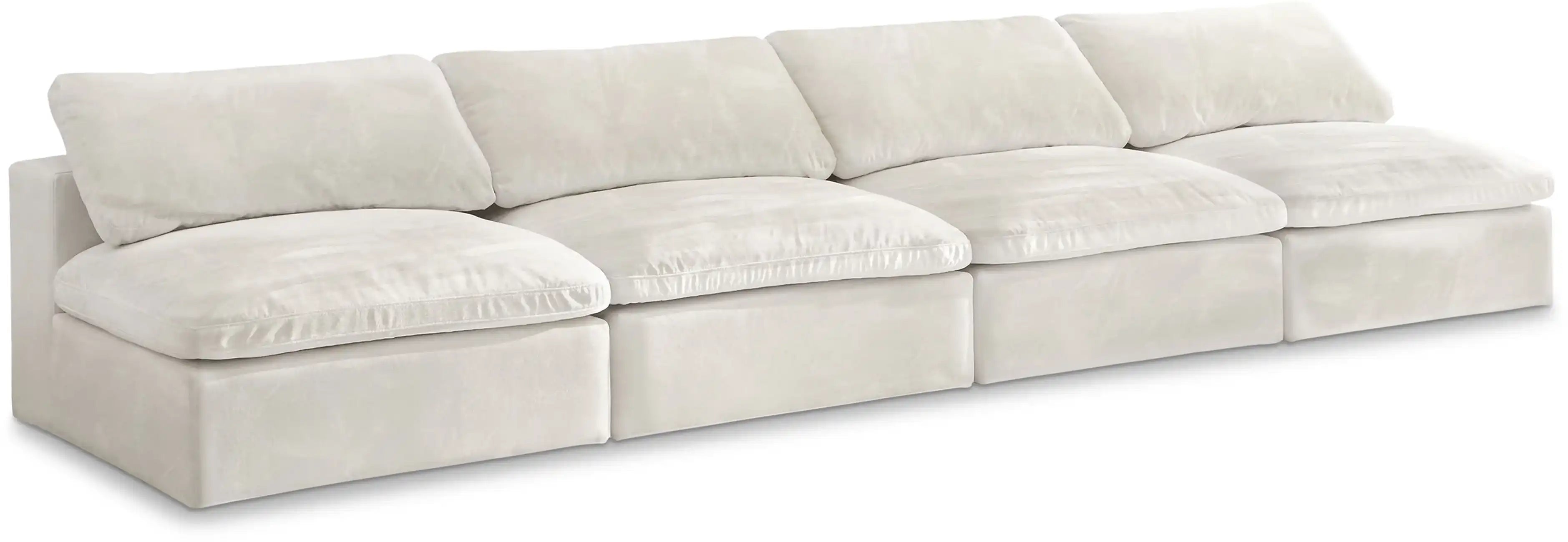 Cozy - Modular Armless 4 Seat Sofa - Best Buy Furniture