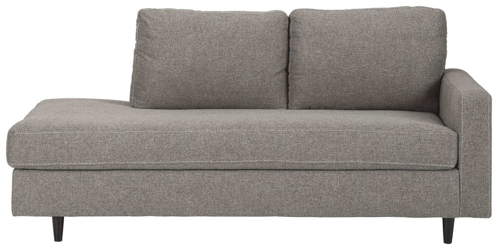 Lyman - RAF Corner Chaise - Graphite - Best Buy Furniture