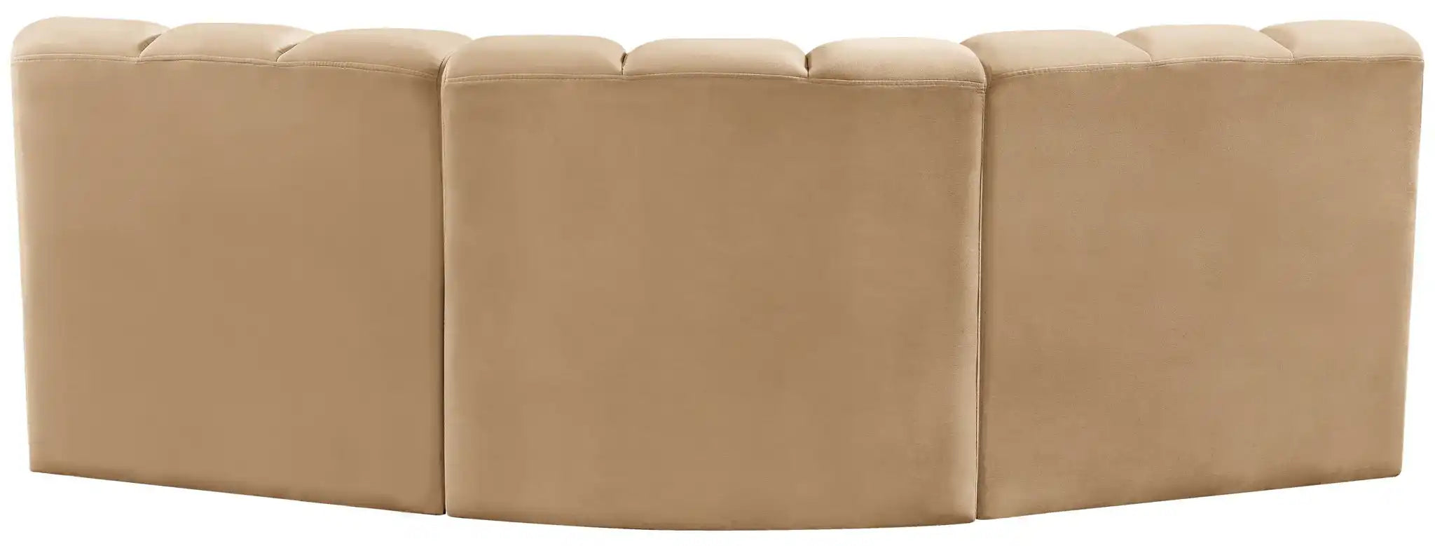 Arc - Velvet 3 Piece Modular Corner Sofa