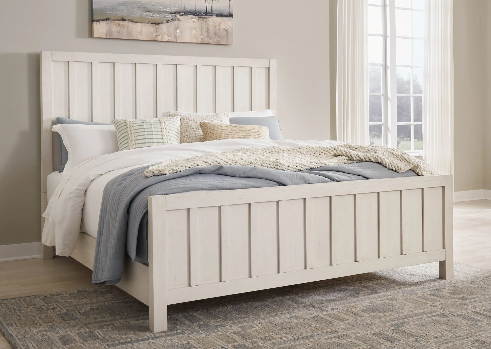 Shaybrock - Panel Bed - Best Buy Furniture