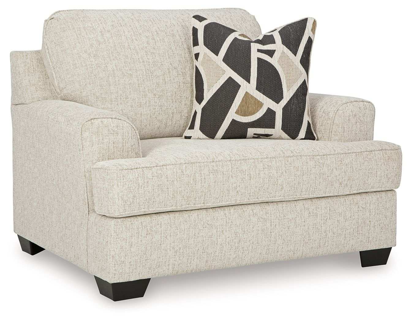 Heartcort - Chair And A Half - Quartz - Best Buy Furniture