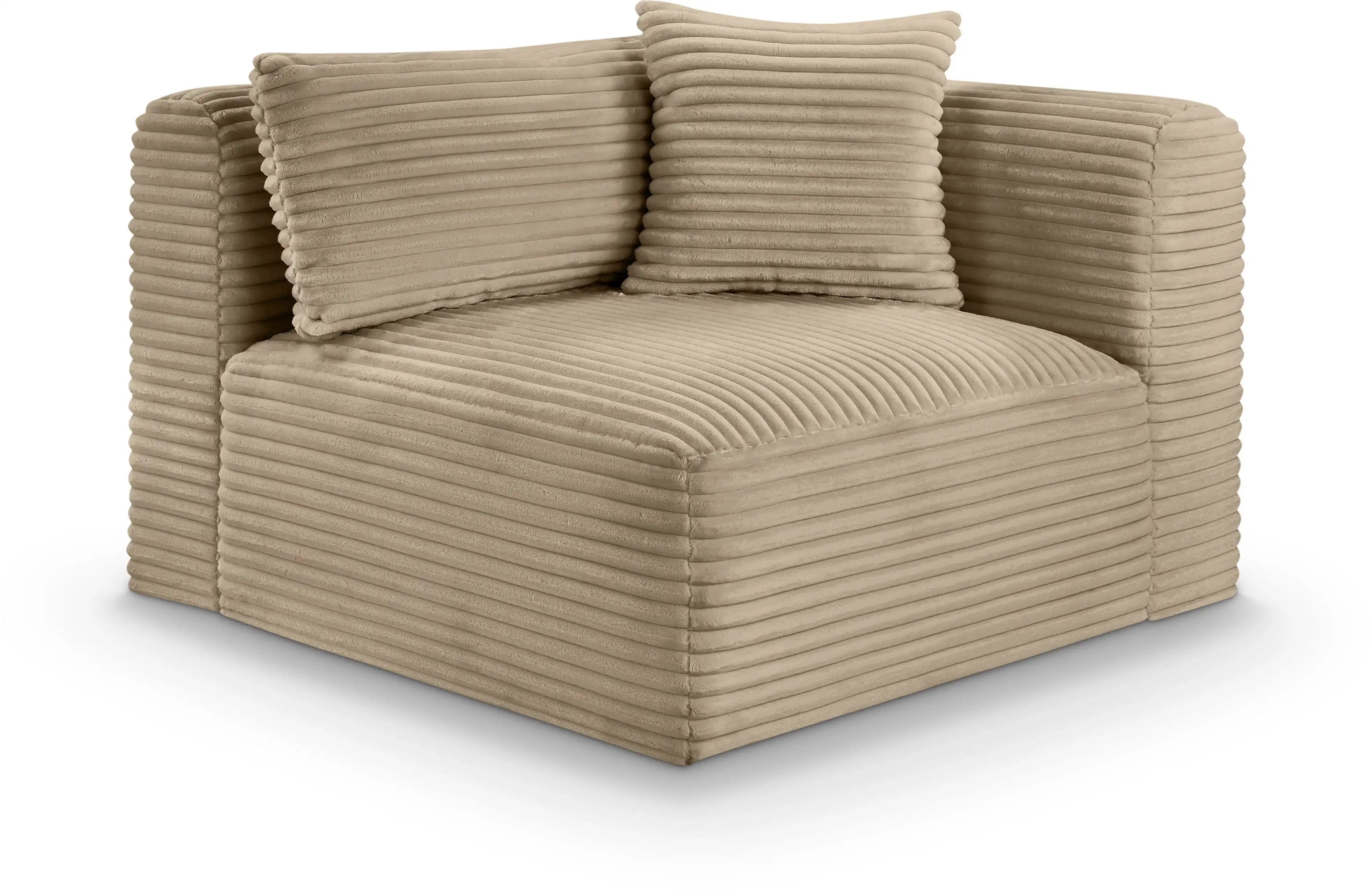 Shaggy - Fabric Corner Chair - Best Buy Furniture
