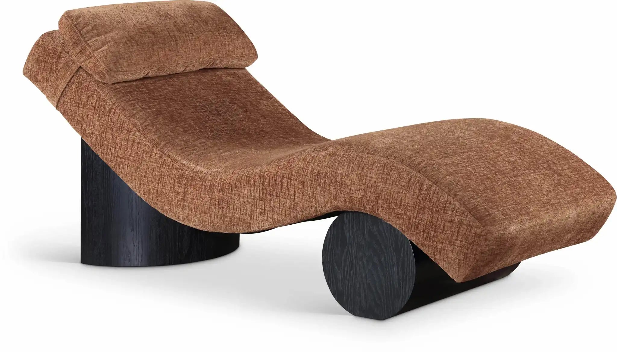 Marcella - Chaise Lounge - Black Base - Best Buy Furniture