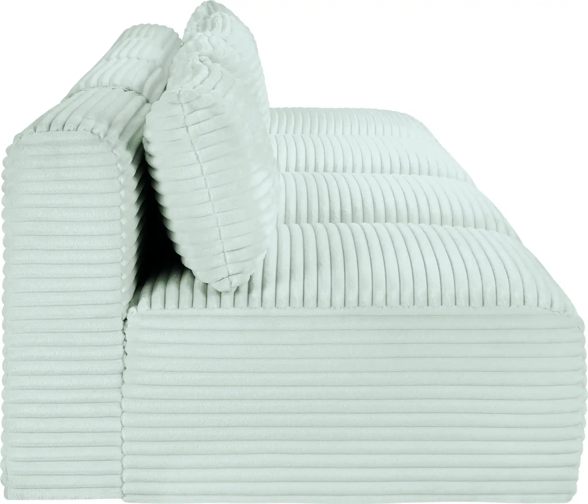 Shaggy - 4 Seat Modular Armless Sofa