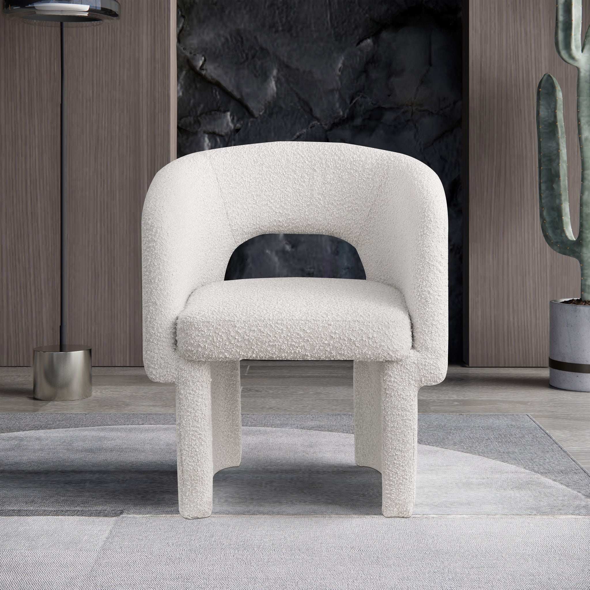 Emmet - Boucle Dining Chair / Accent Chair