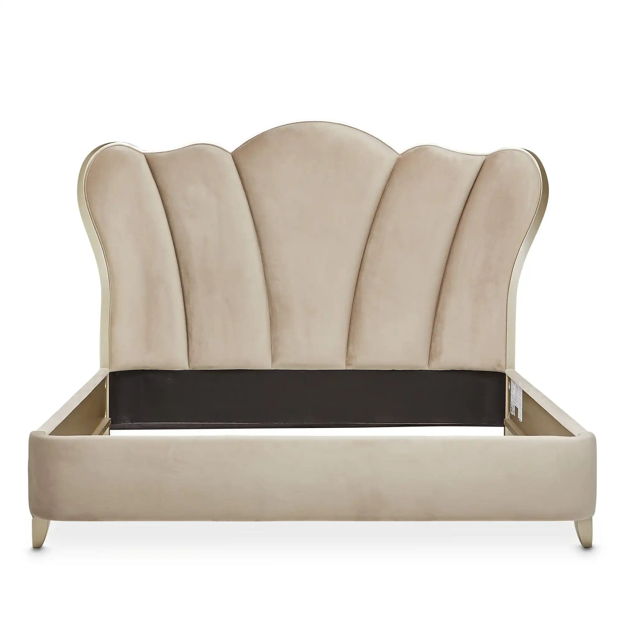 Villa Cherie - Channel Tufted Bed