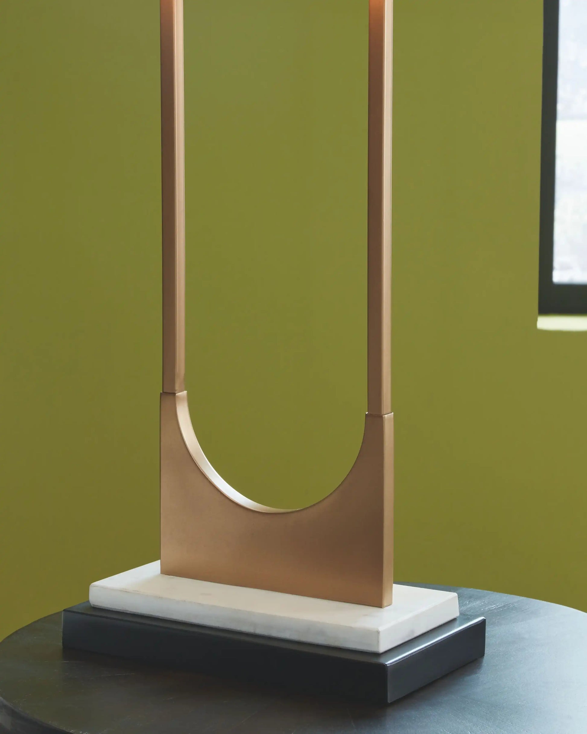 Malana - Metal Table Lamp - Brass Finish - Best Buy Furniture