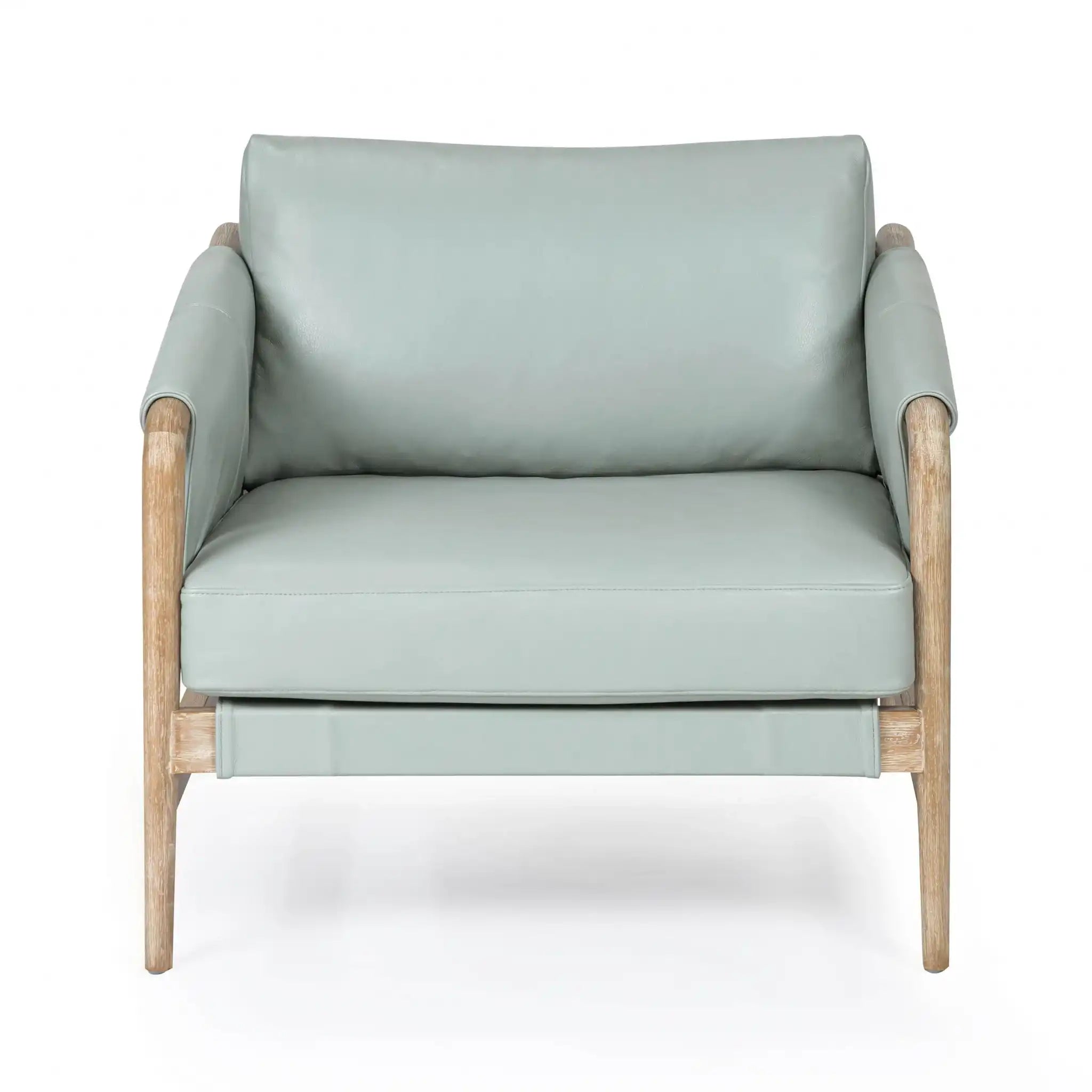 Chakka - Genuine Leather Accent Chair