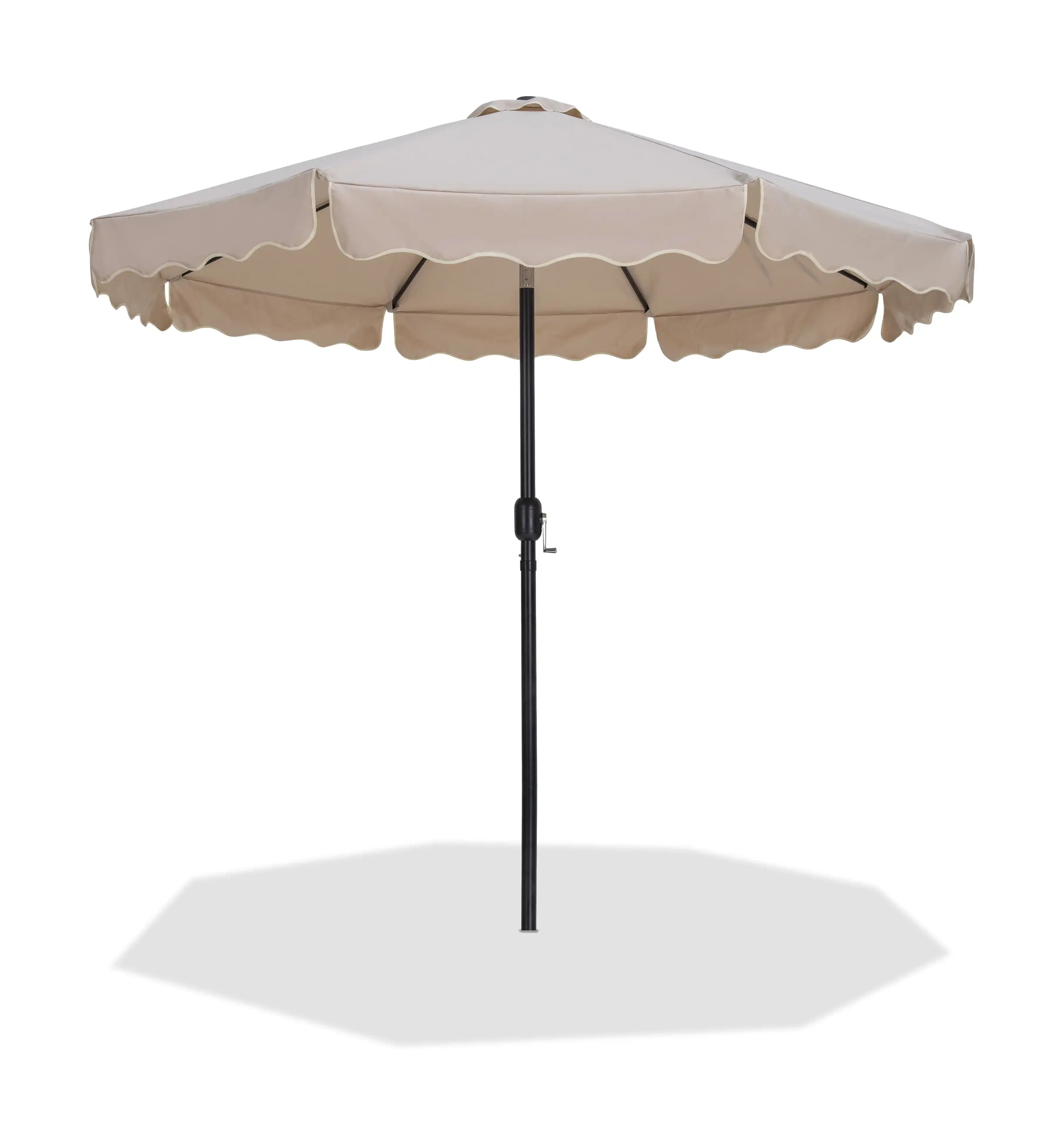 Amalfi - Patio Umbrella - Black Pole - Best Buy Furniture