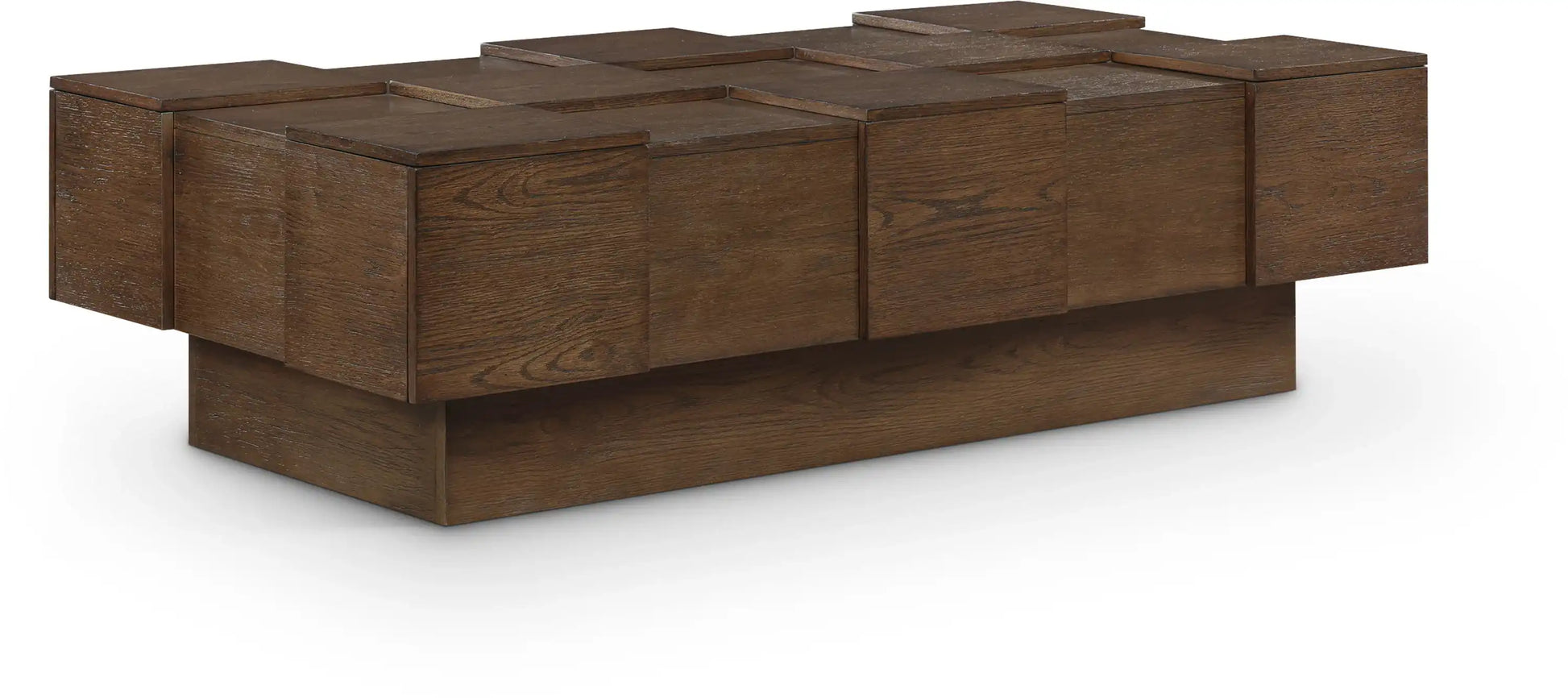 Anzio - Oak Veneer Coffee Table - Best Buy Furniture