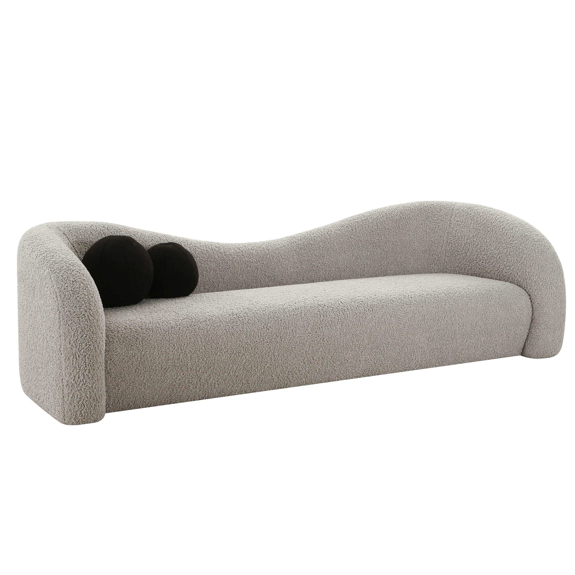 Leonie - Faux Shearling Sofa - Best Buy Furniture