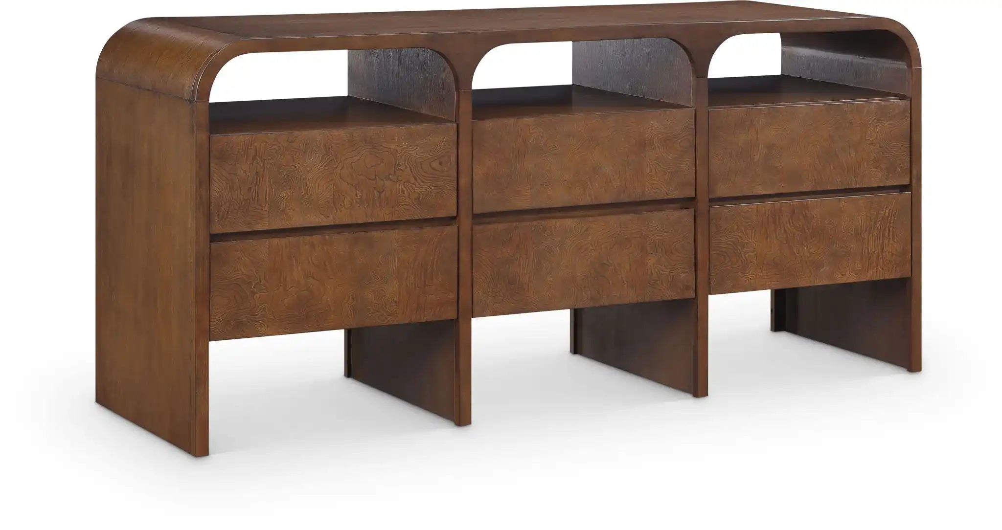 Giada - Solid Wood And Veneer Dresser - Best Buy Furniture