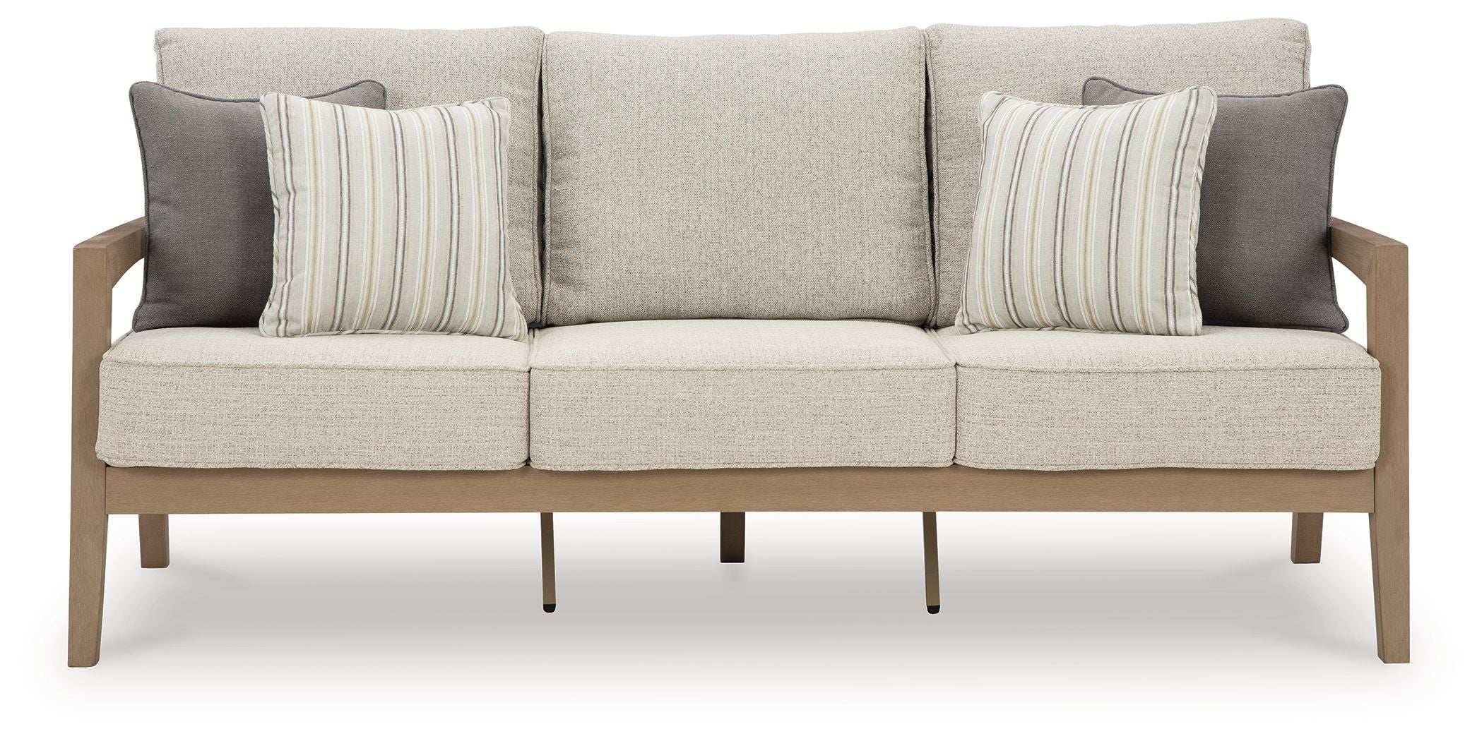 Hallow Creek - Sofa With Cushion - Driftwood - Best Buy Furniture
