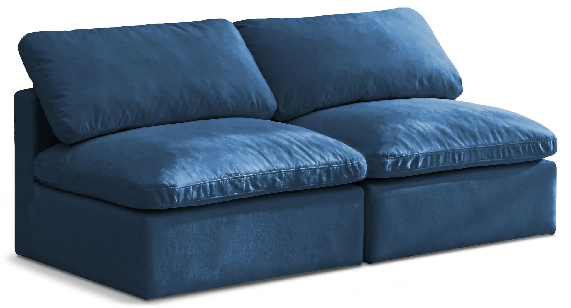 Plush - Modular Armless 2 Seat Sofa - Best Buy Furniture