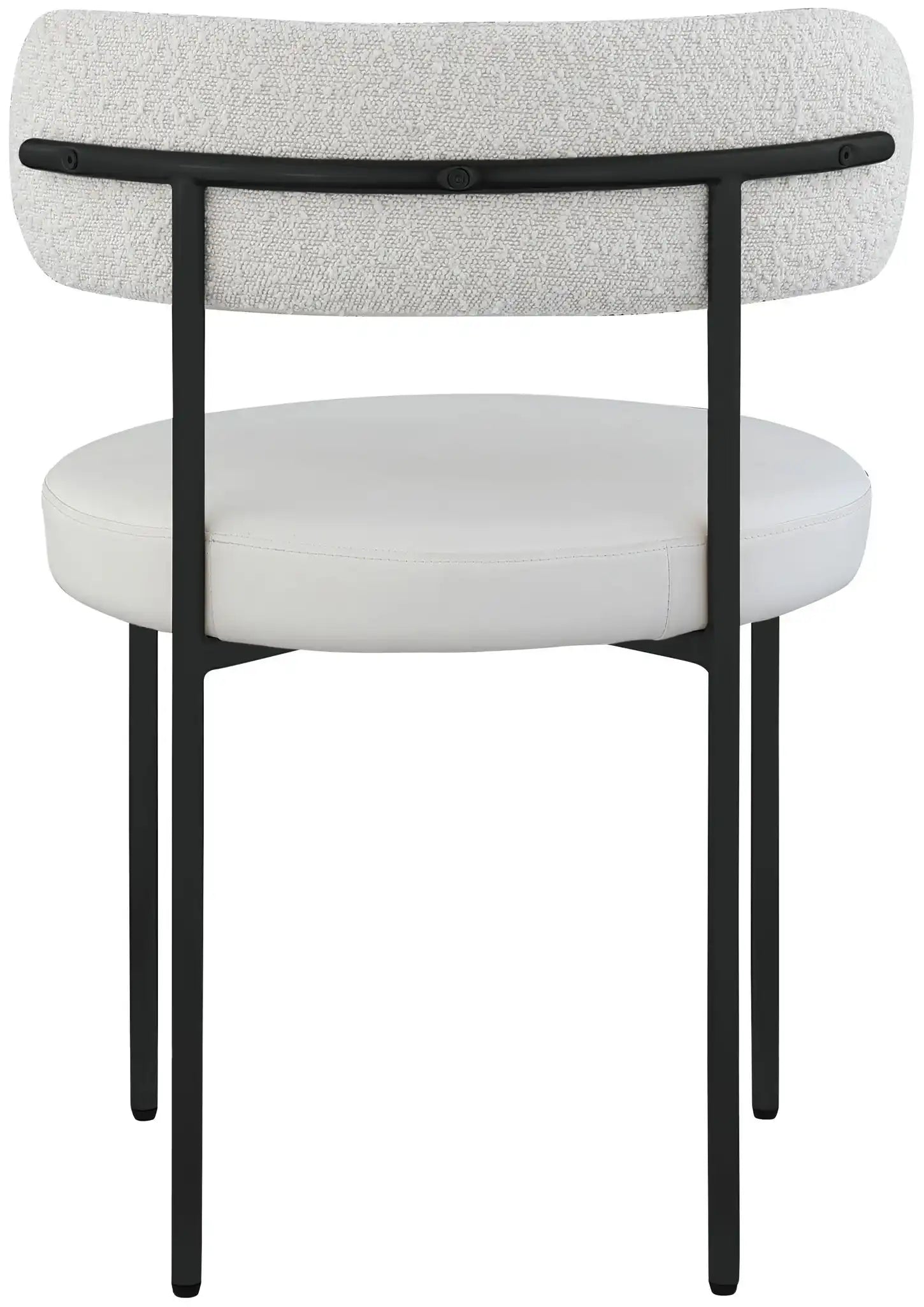 Beacon - Faux Leather Dining Chair With Black Legs (Set of 2)