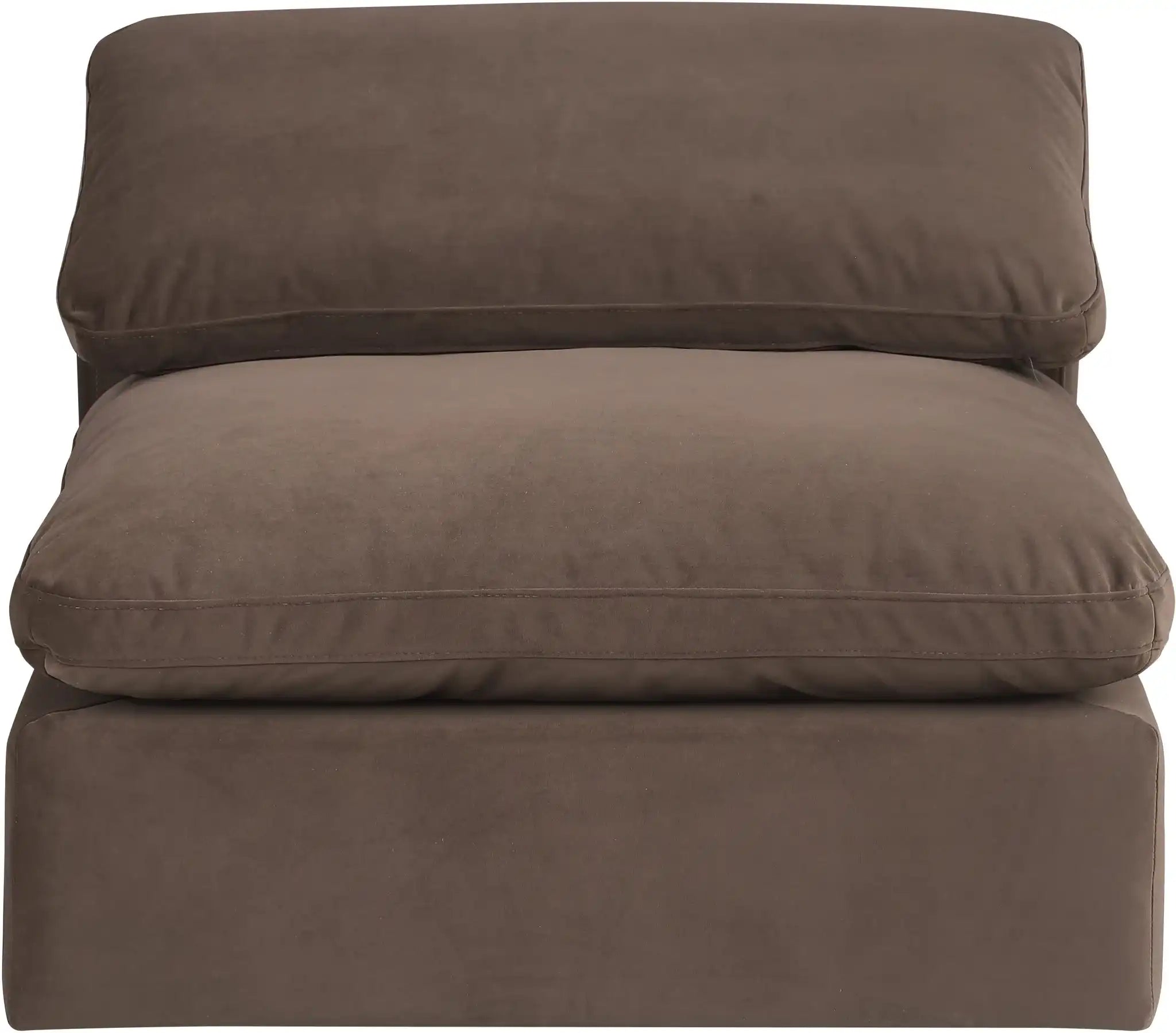 Comfy - Velvet Armless Chair