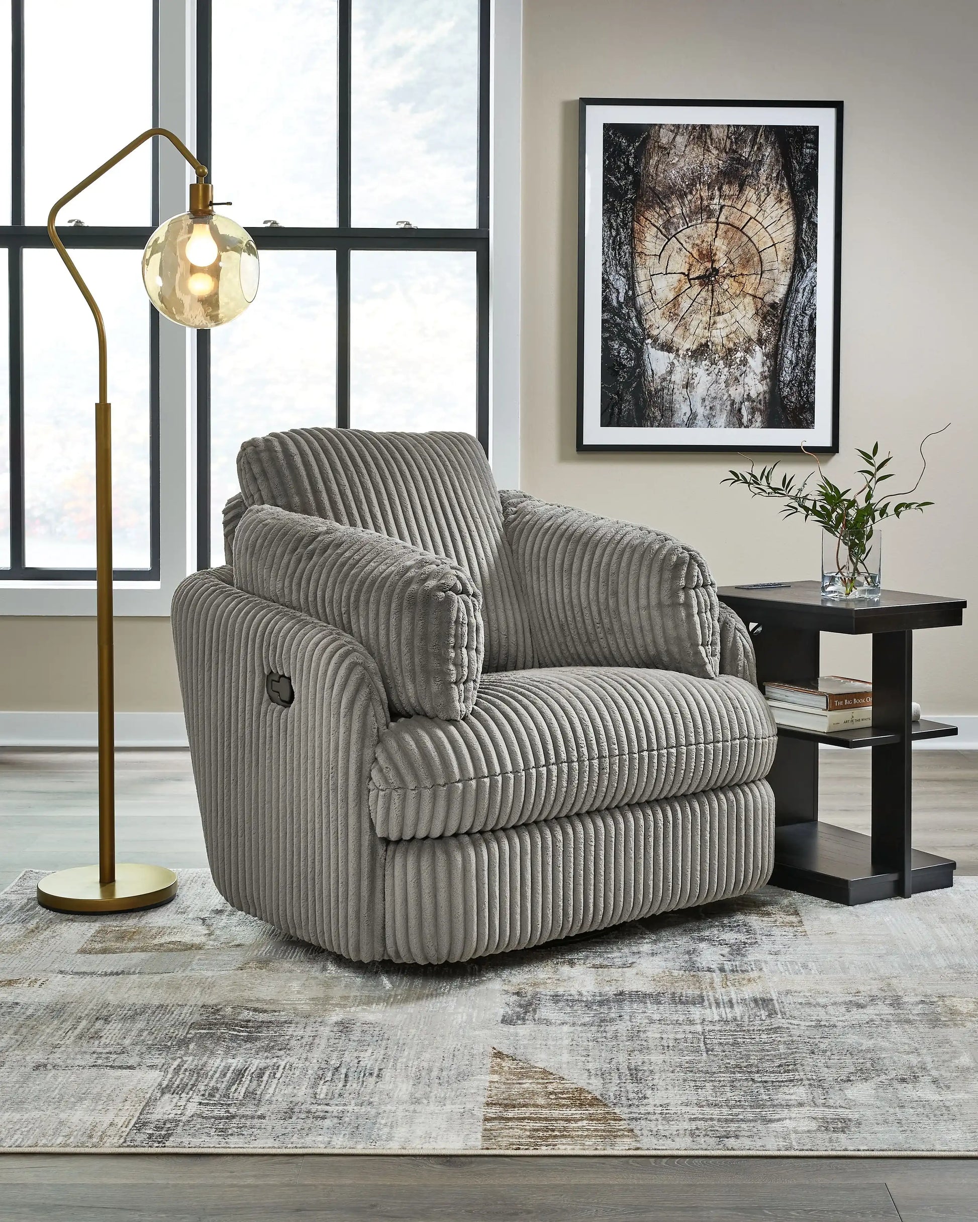 Tie-breaker - Swivel Glider Recliner - Best Buy Furniture