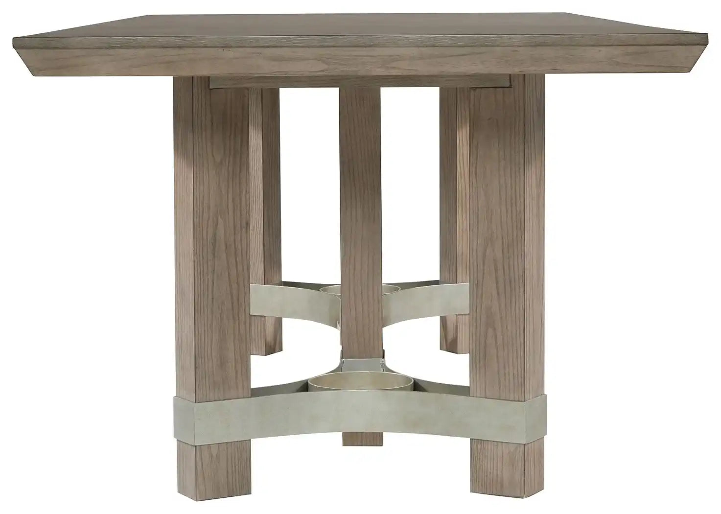 Chrestner - Rectangular Dining Room Table - Gray - Best Buy Furniture