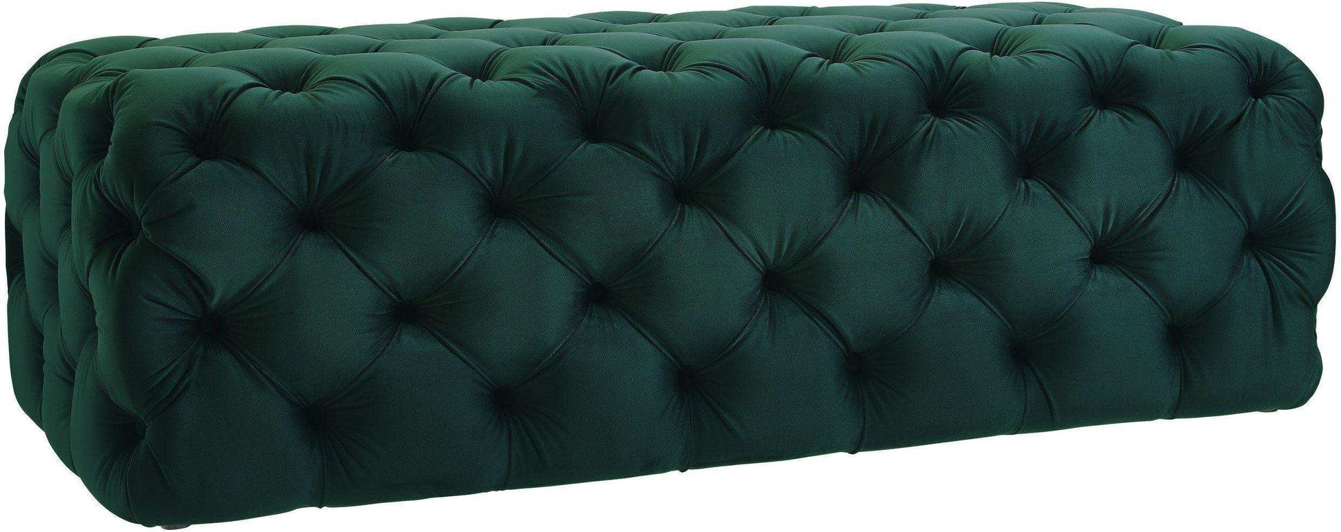 Kaylee - Velvet Ottoman - Best Buy Furniture