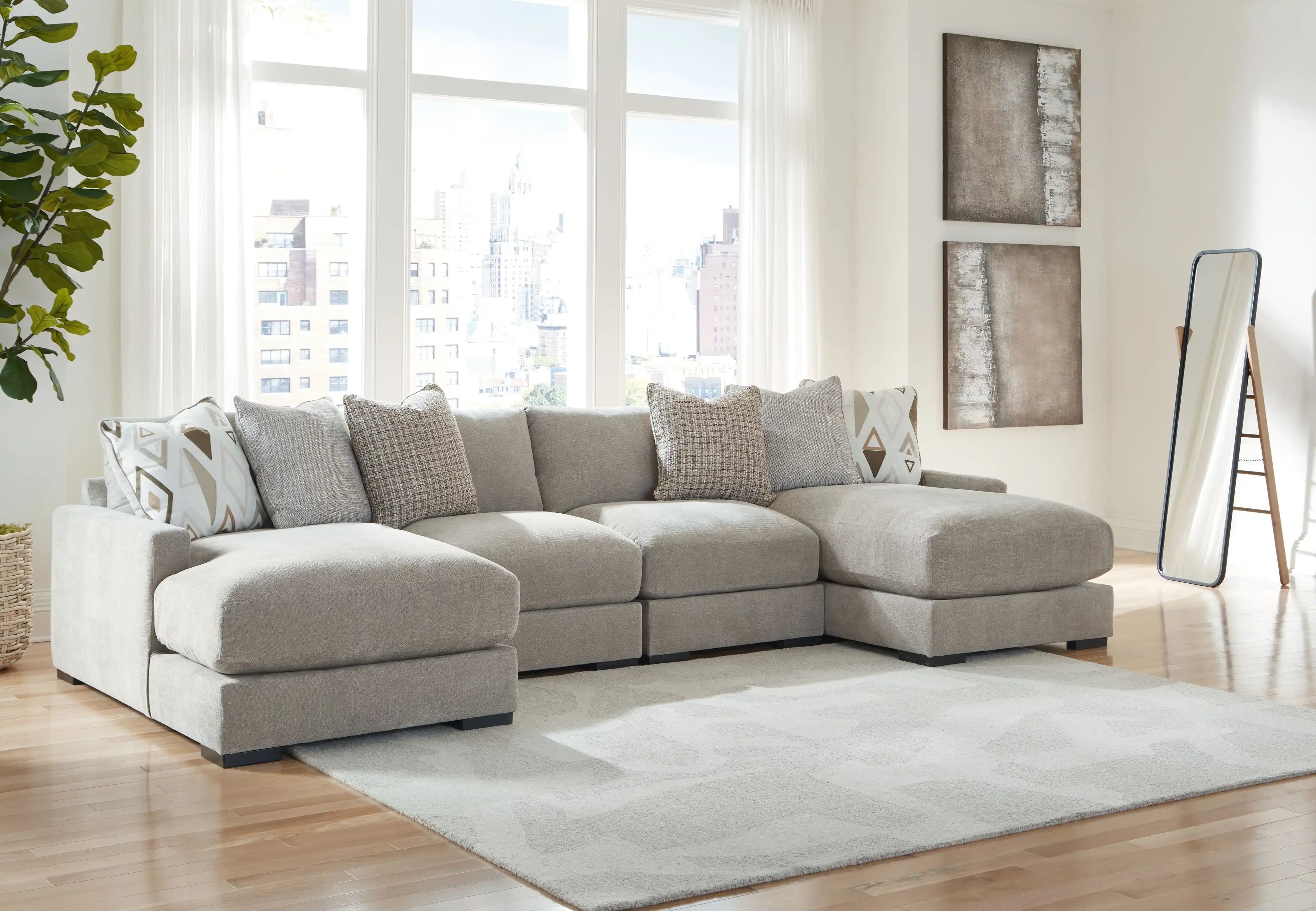 Aslan Court - Sectional - Best Buy Furniture