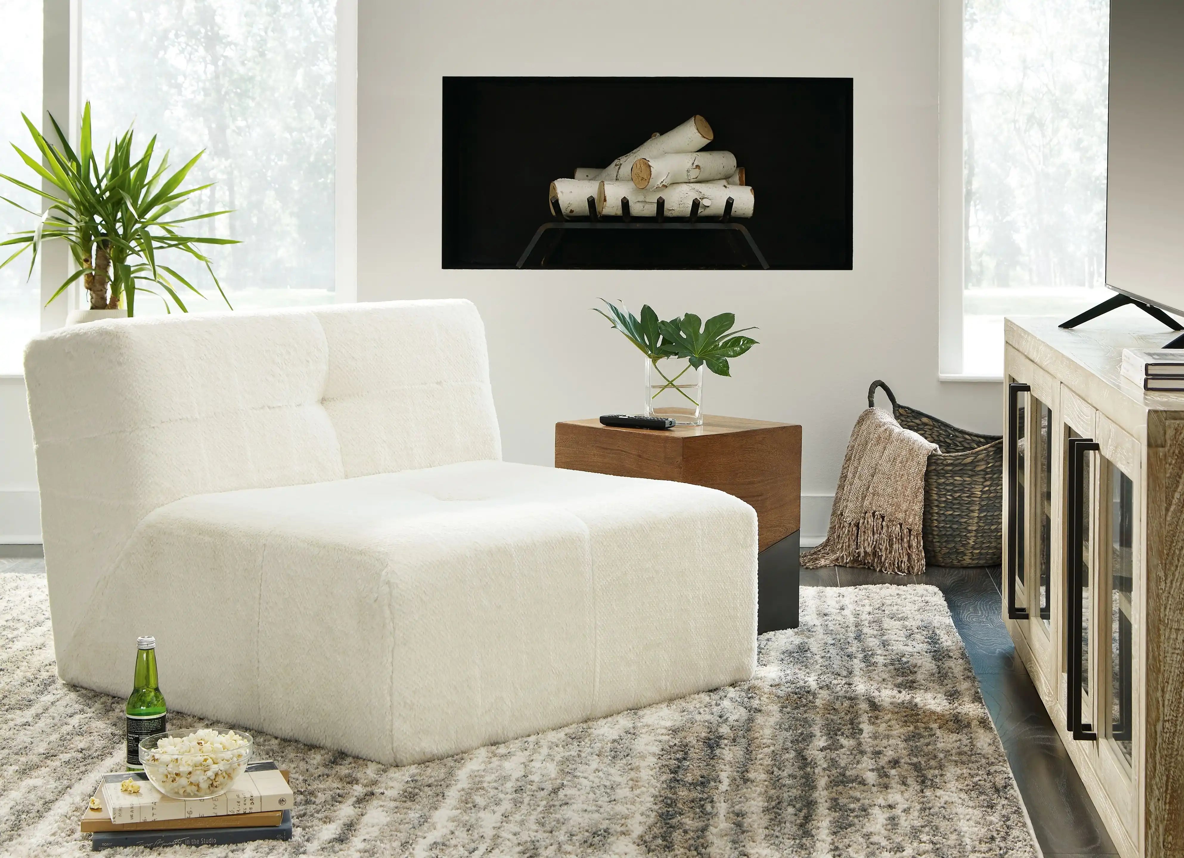 Brettner - Accent Chair - Ivory - Best Buy Furniture