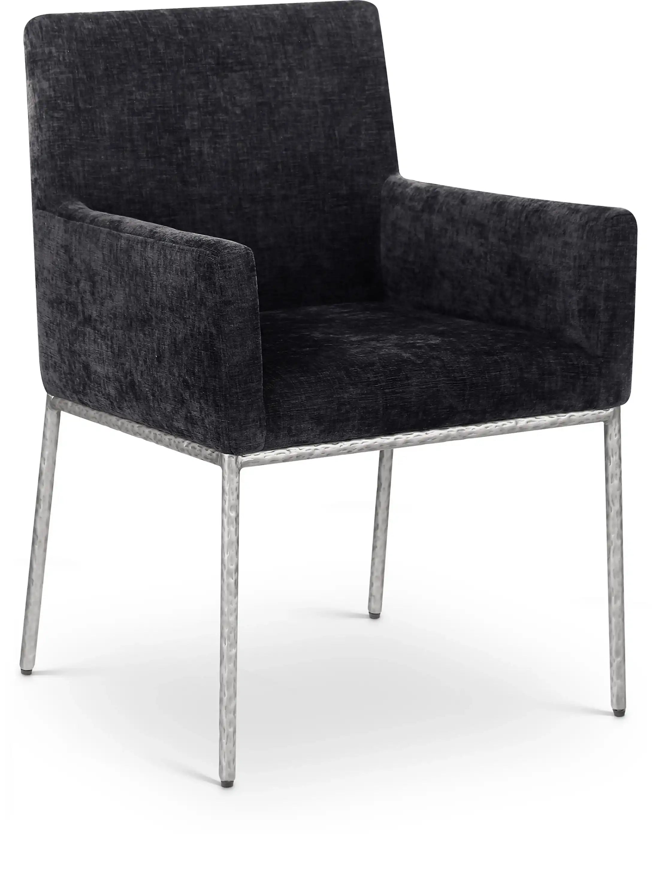 Reeves - Dining Chair With Silver Legs (Set of 2) - Best Buy Furniture