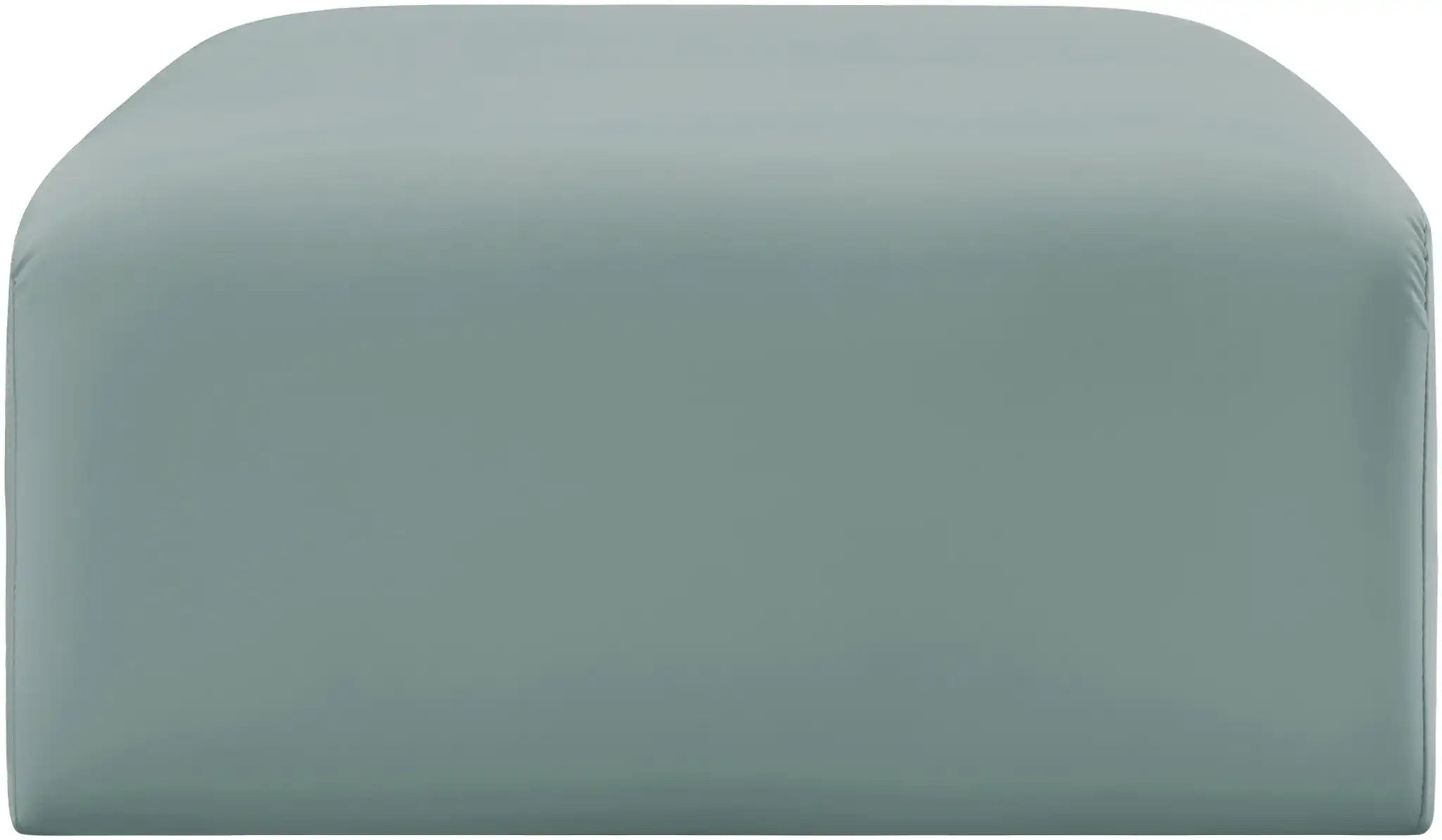 Arc - Faux Leather Ottoman