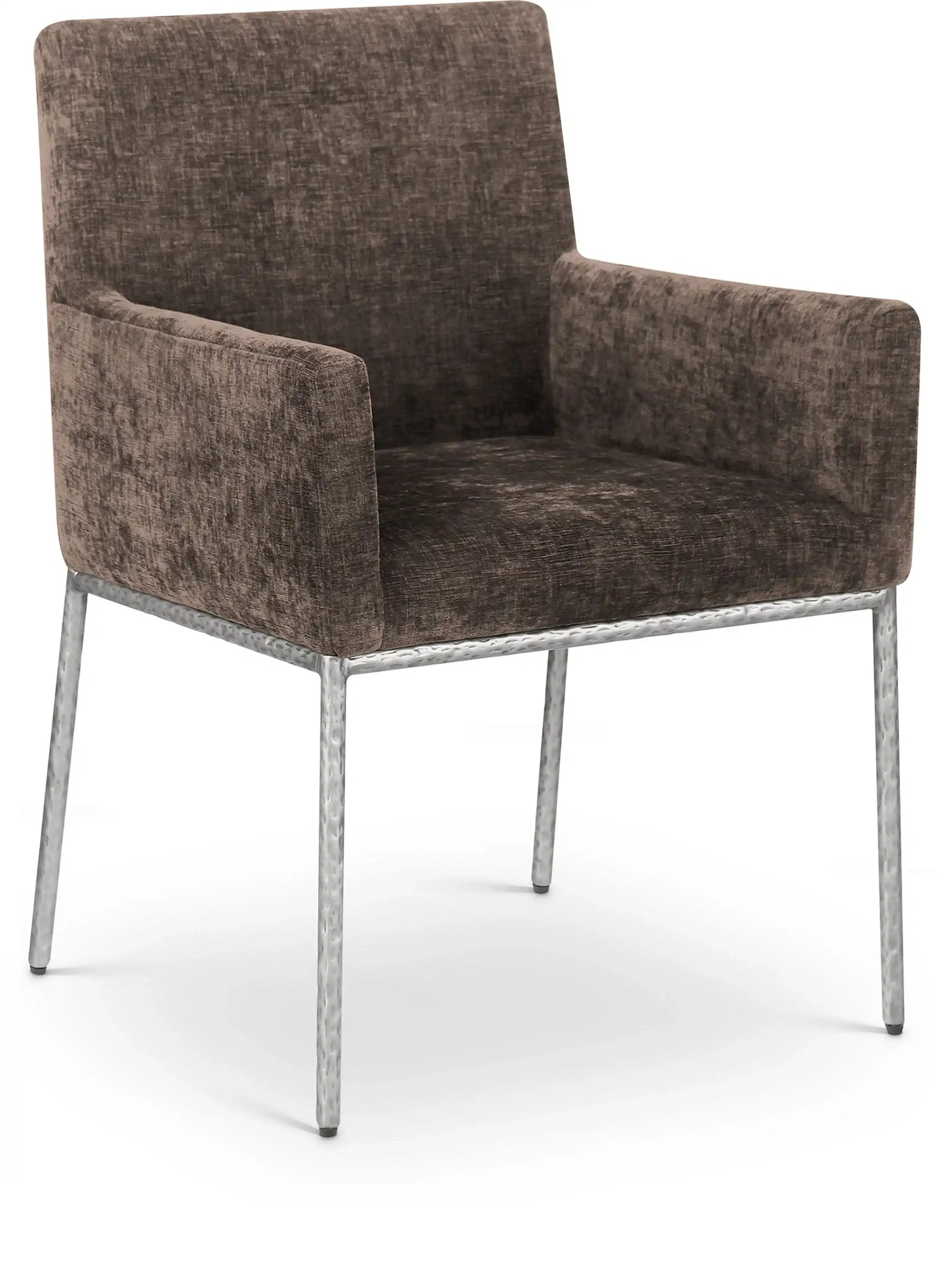 Reeves - Dining Chair With Silver Legs (Set of 2) - Best Buy Furniture