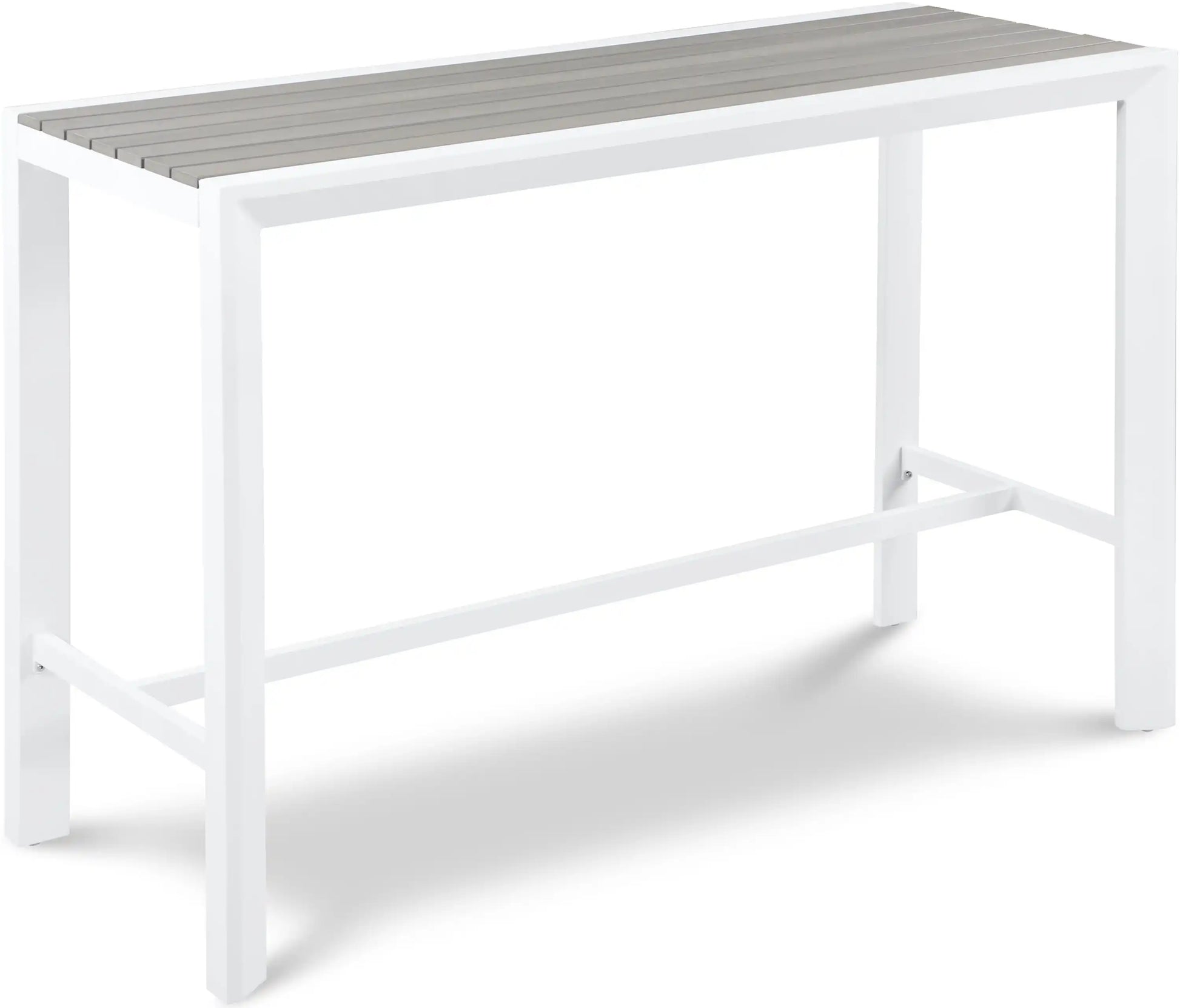 Nizuc - Outdoor Patio Rectangle Bar Table - Best Buy Furniture