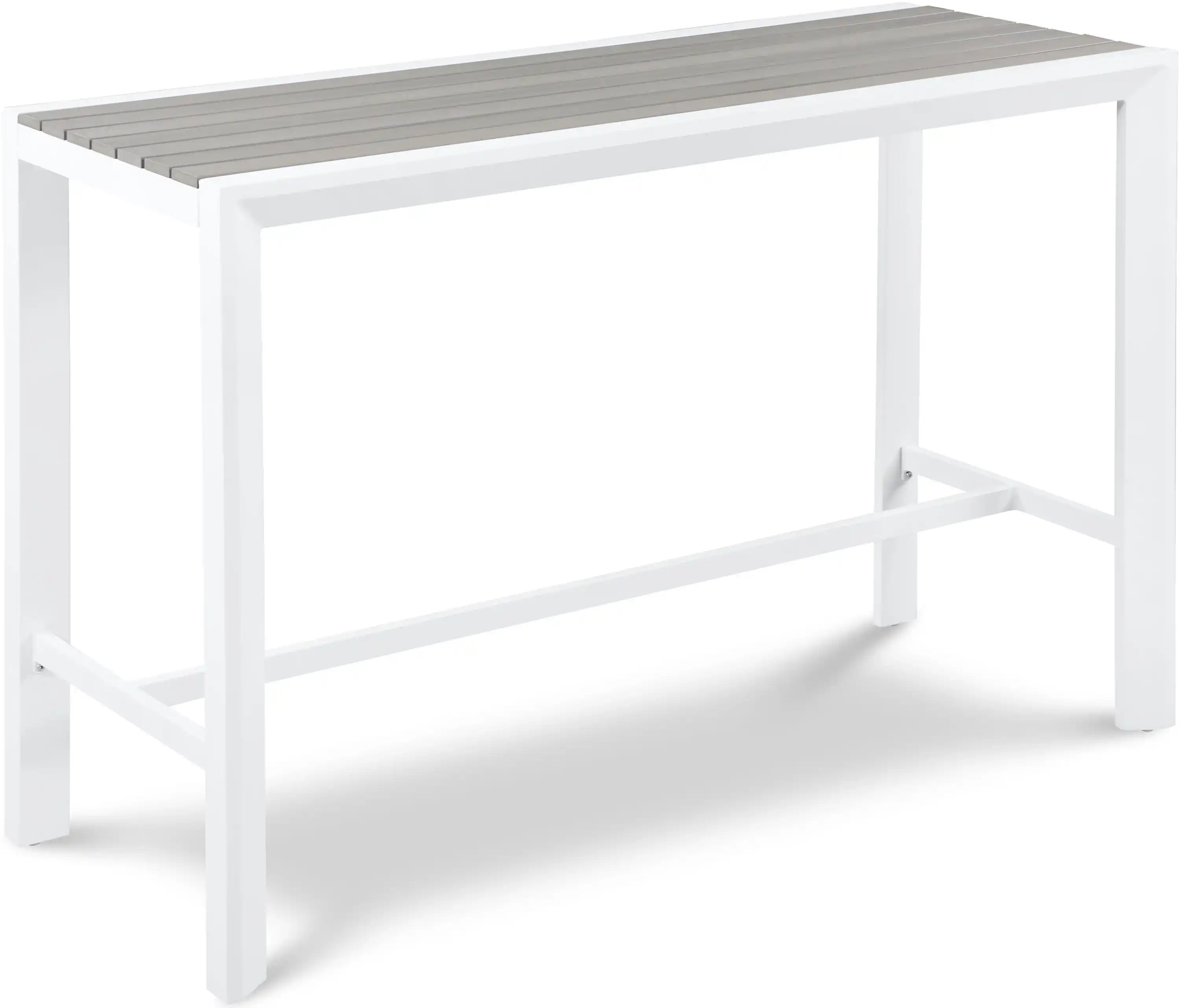 Nizuc - Outdoor Patio Rectangle Bar Table - Best Buy Furniture
