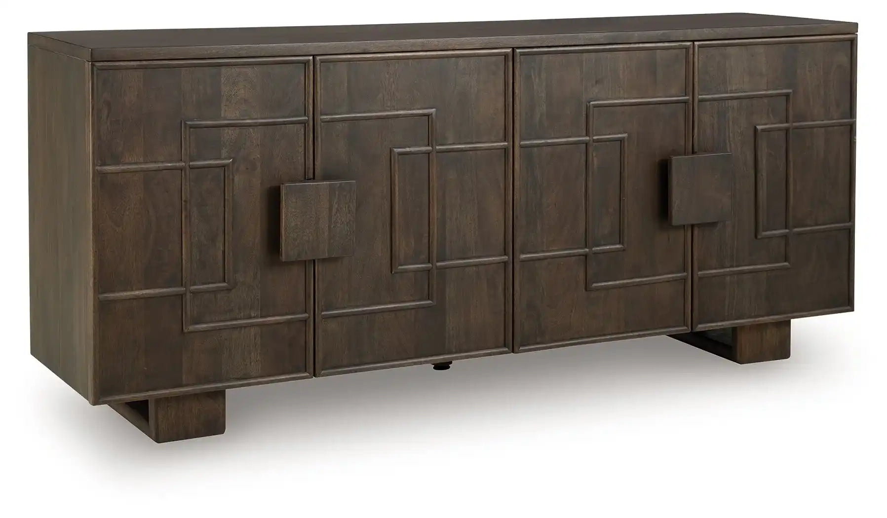 Cato - Accent Cabinet - Dark Brown - Best Buy Furniture