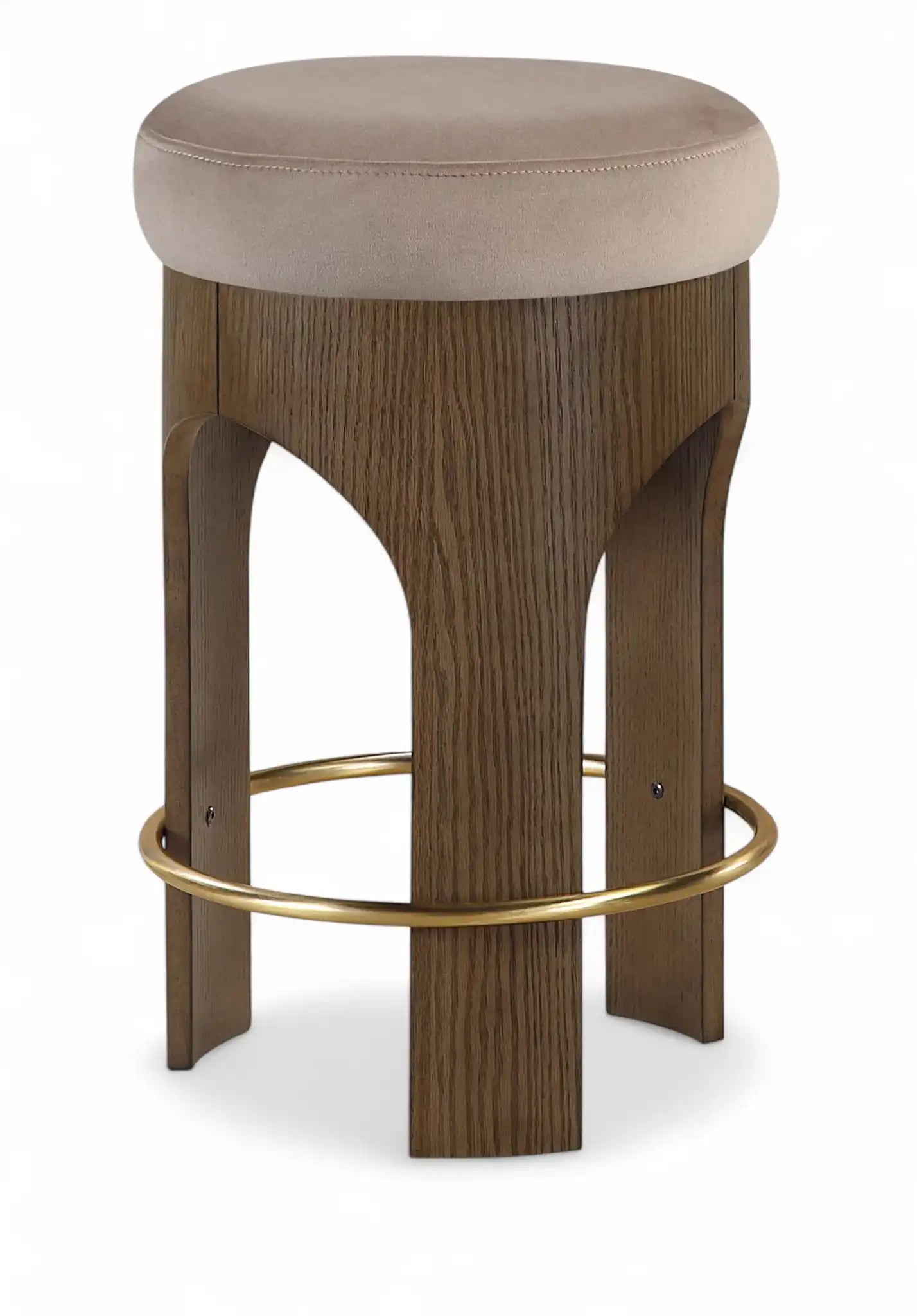 Bocceli - Counter Stool - Brown Base - Best Buy Furniture