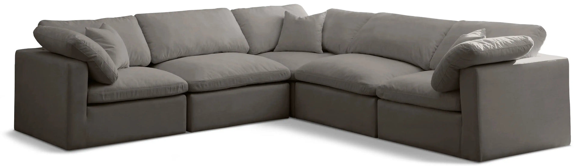 Plush - 5 Piece Modular Sectional - Best Buy Furniture